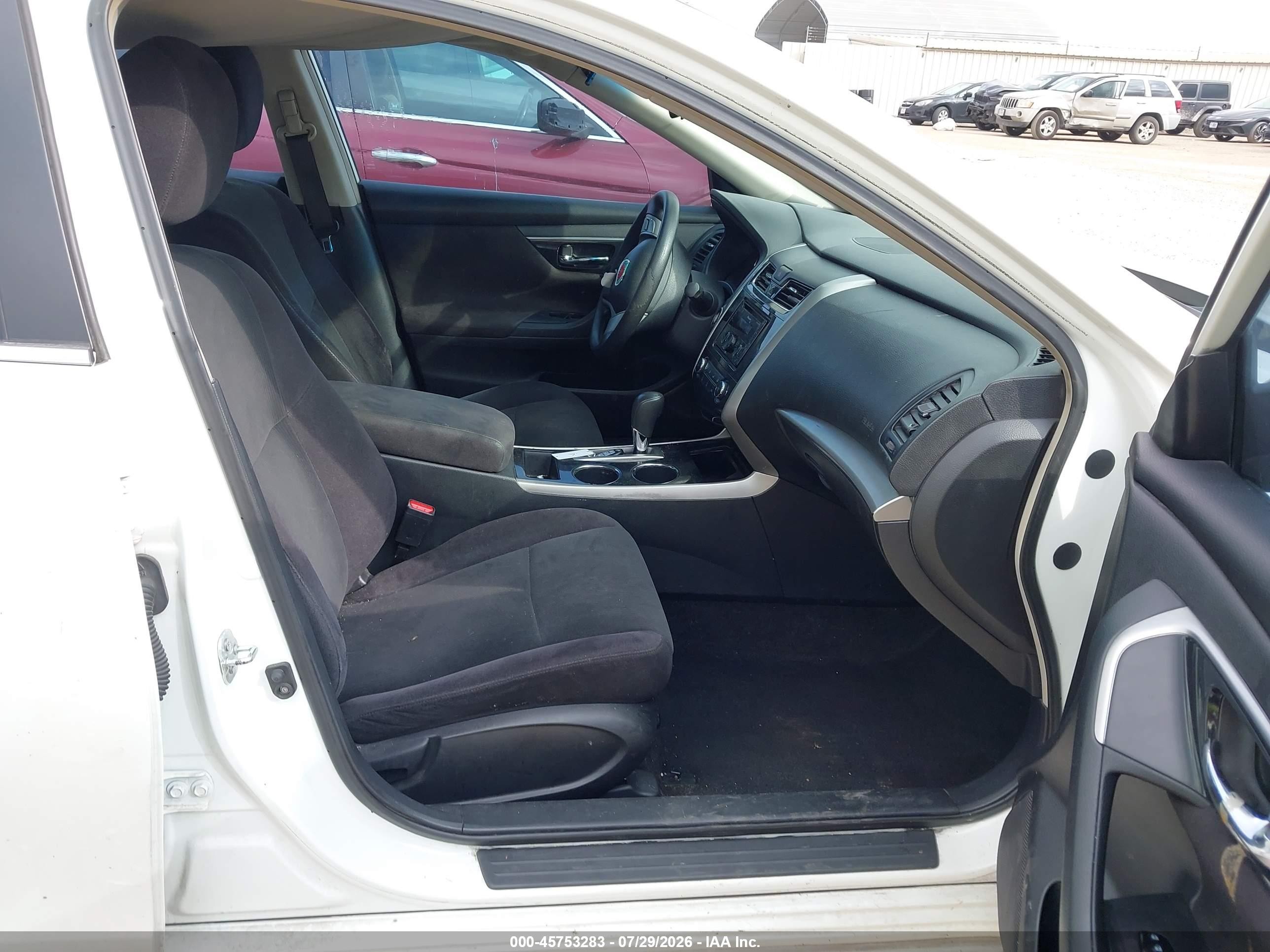 2013 Nissan Altima 2.5 White vin: 1N4AL3AP0DN424754