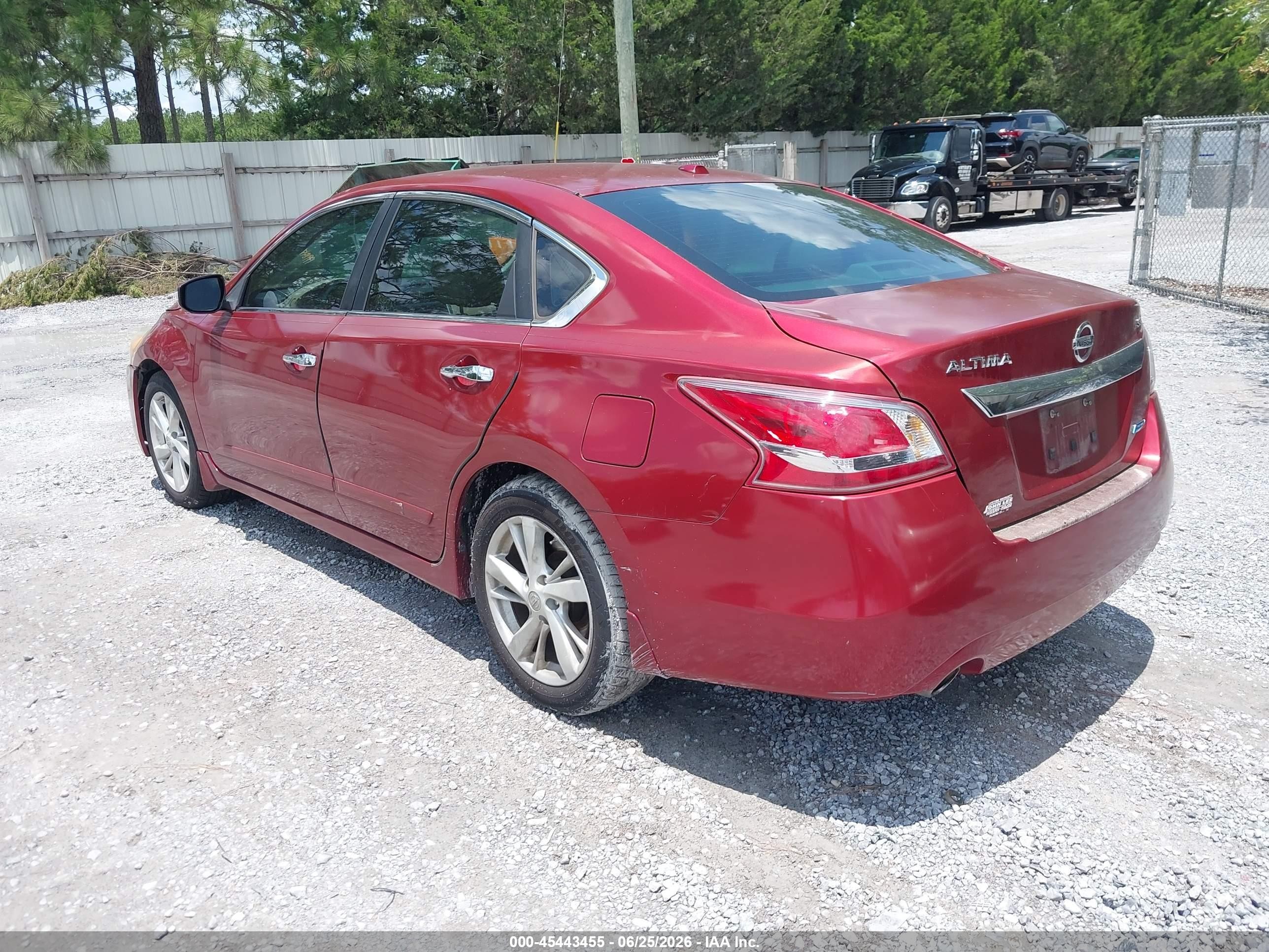 2013 Nissan Altima 2.5 Sl Red vin: 1N4AL3AP0DN430604