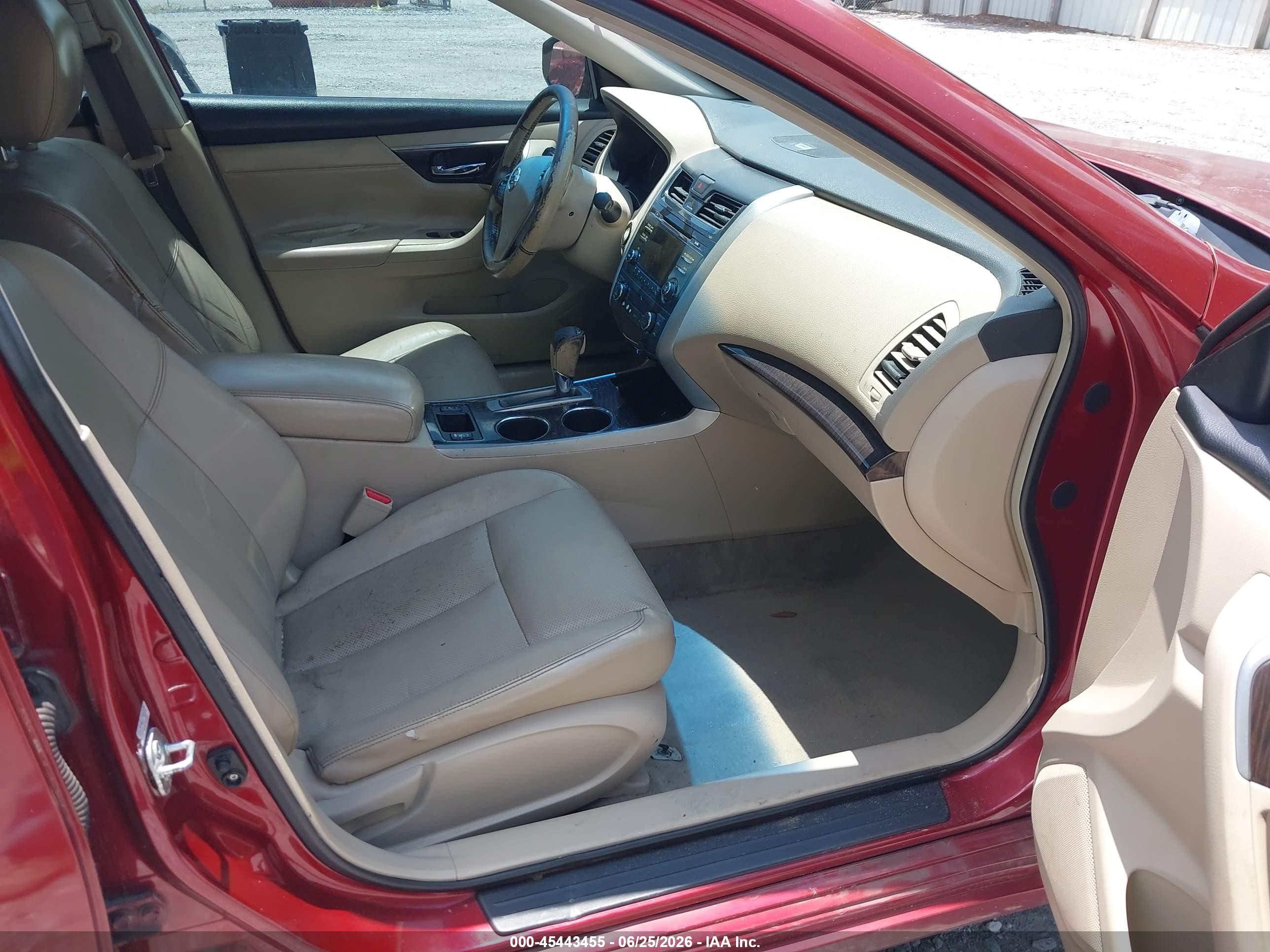 2013 Nissan Altima 2.5 Sl Red vin: 1N4AL3AP0DN430604