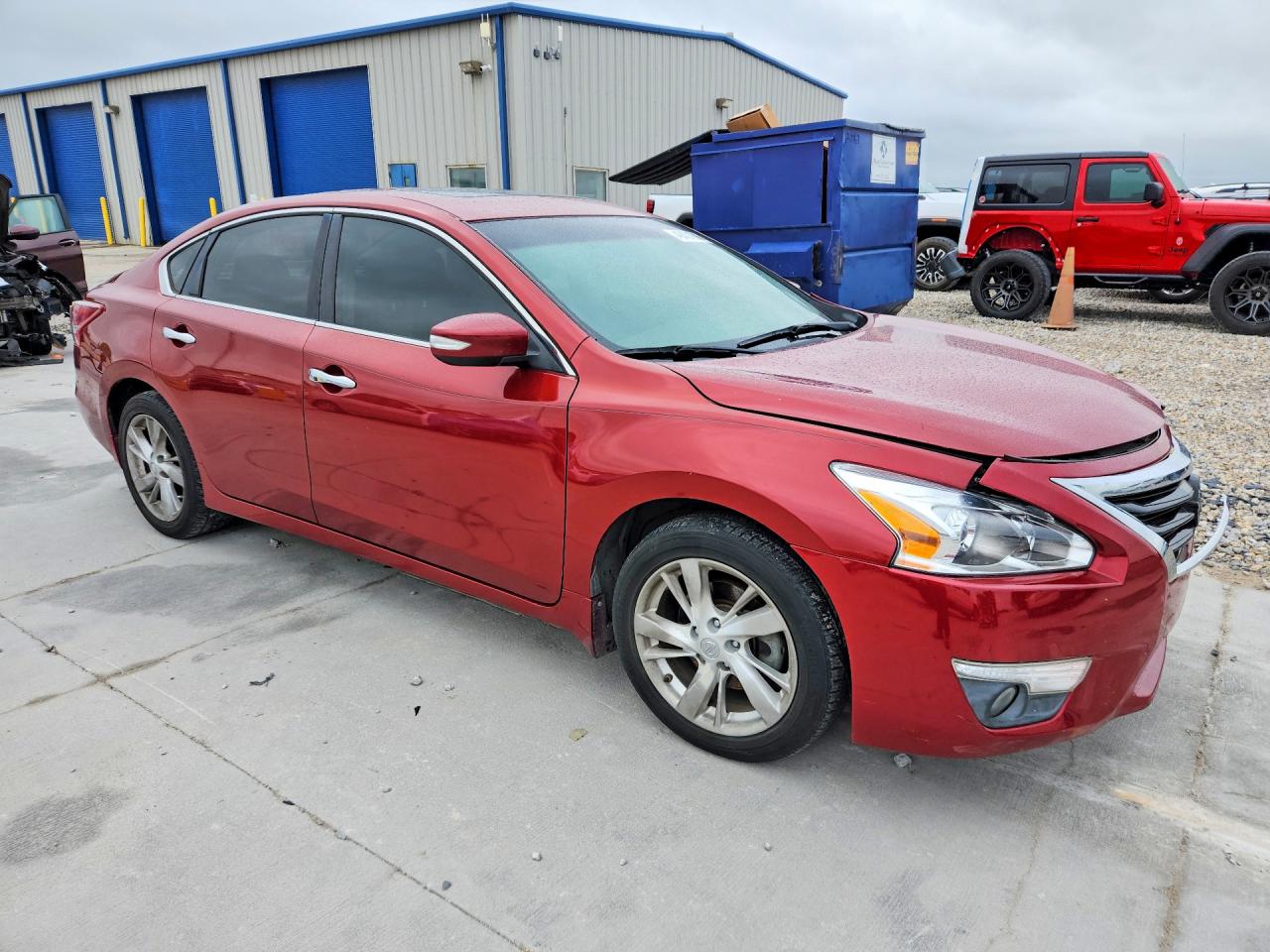 2013 Nissan Altima 2.5 Maroon vin: 1N4AL3AP0DN436497