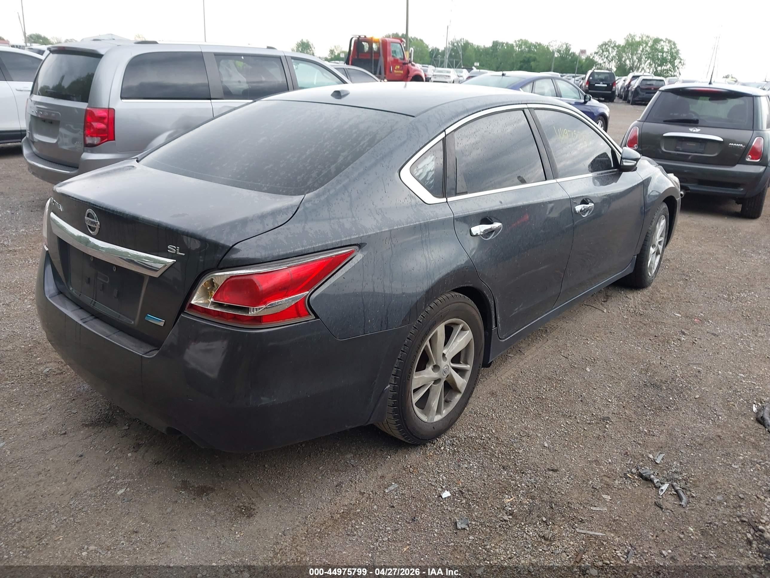 2013 Nissan Altima 2.5 Sl Gray vin: 1N4AL3AP0DN441456