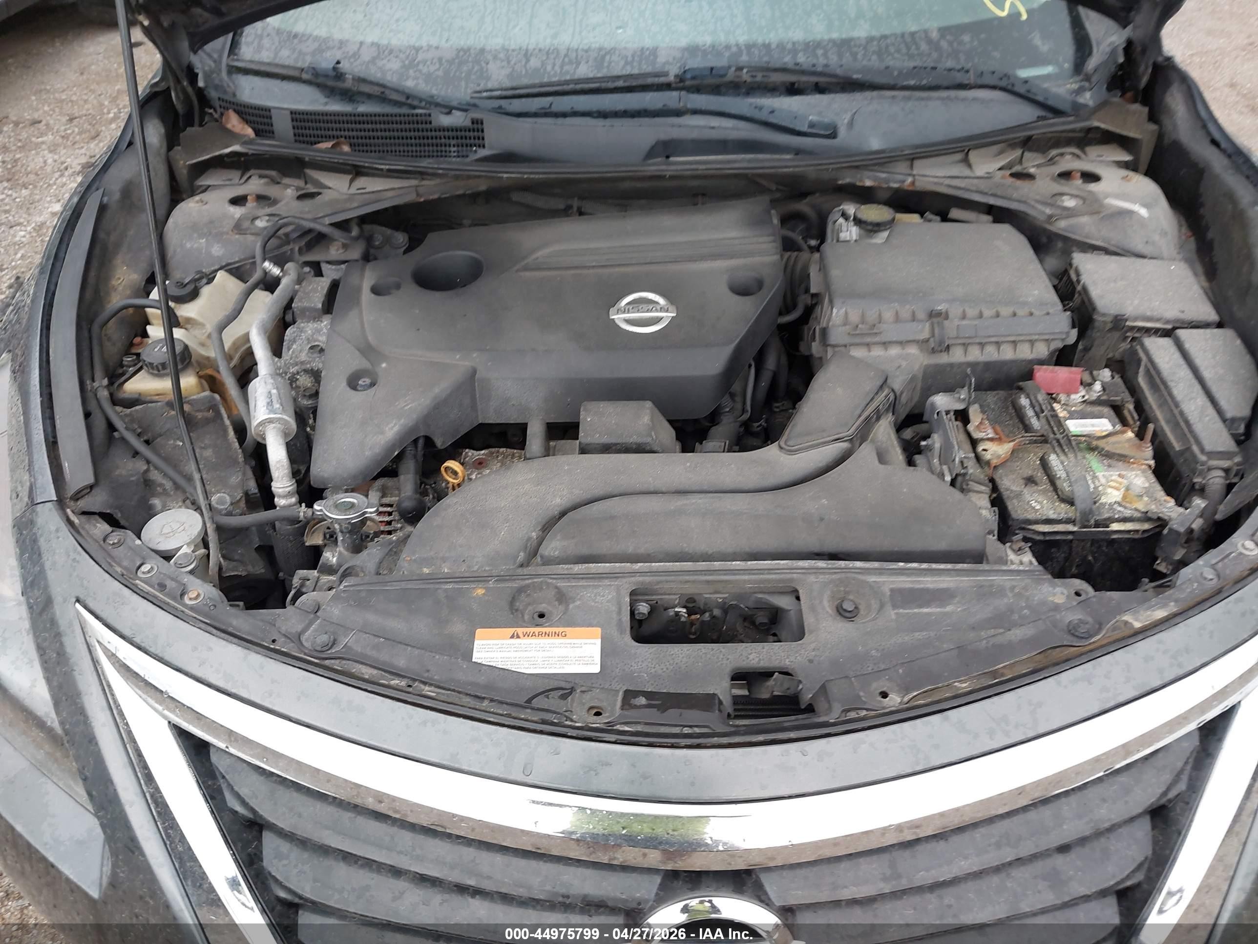 2013 Nissan Altima 2.5 Sl Gray vin: 1N4AL3AP0DN441456