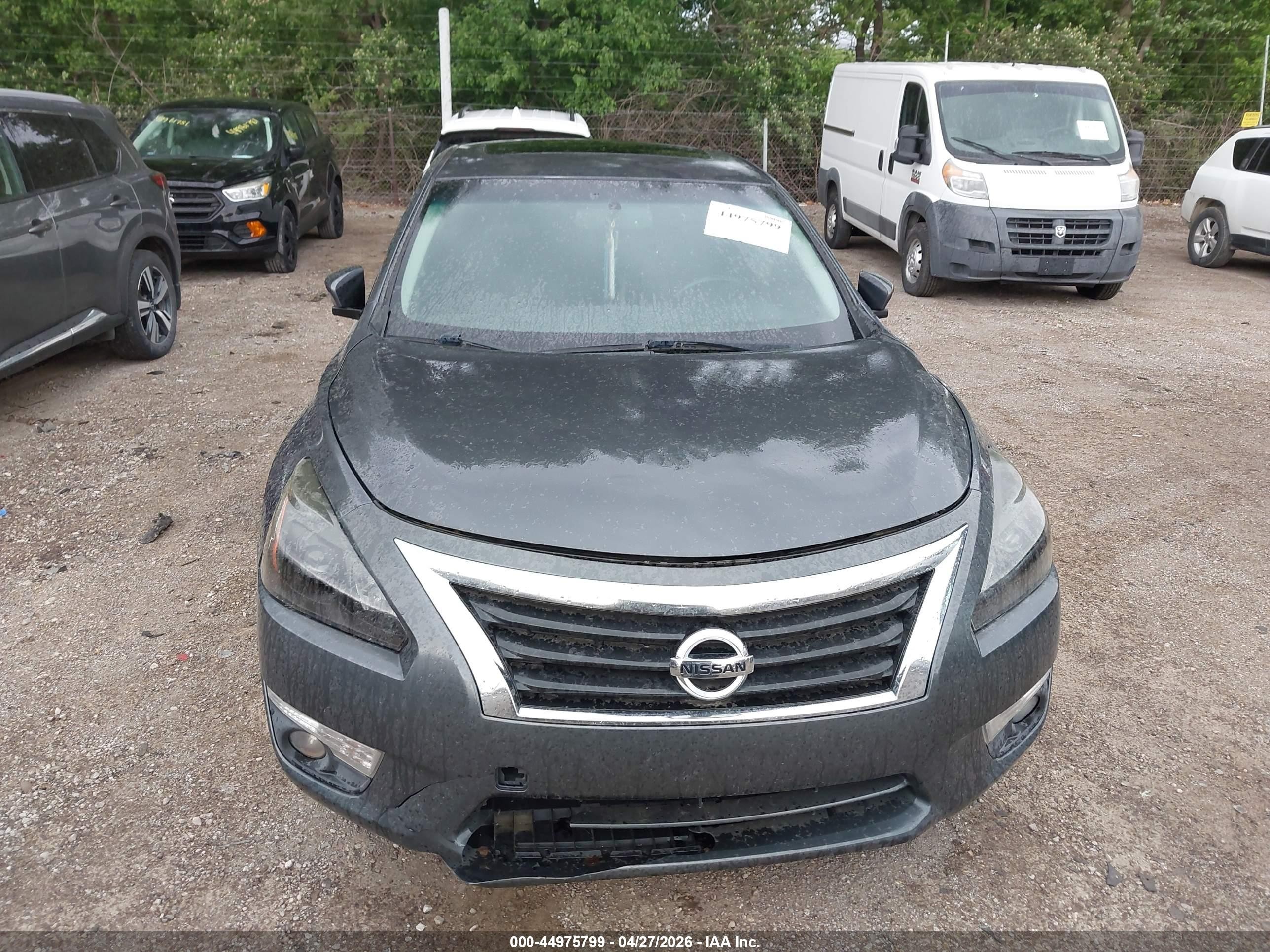 2013 Nissan Altima 2.5 Sl Gray vin: 1N4AL3AP0DN441456
