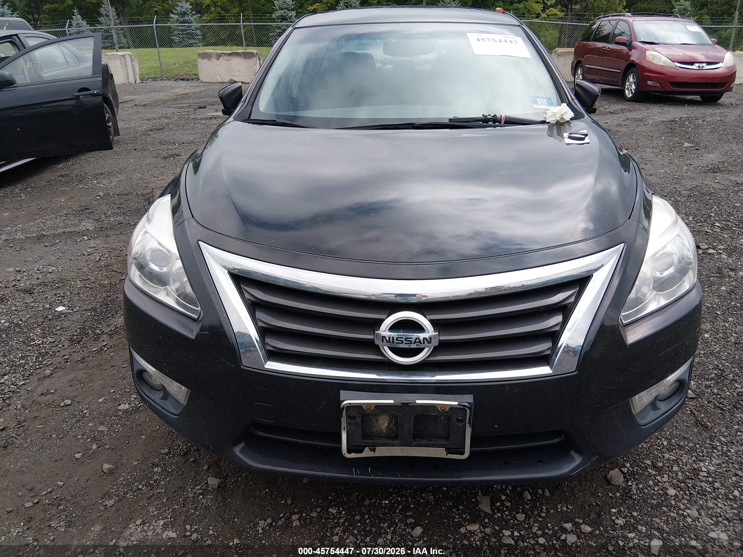 2013 Nissan Altima 2.5 Sv Black vin: 1N4AL3AP0DN455986