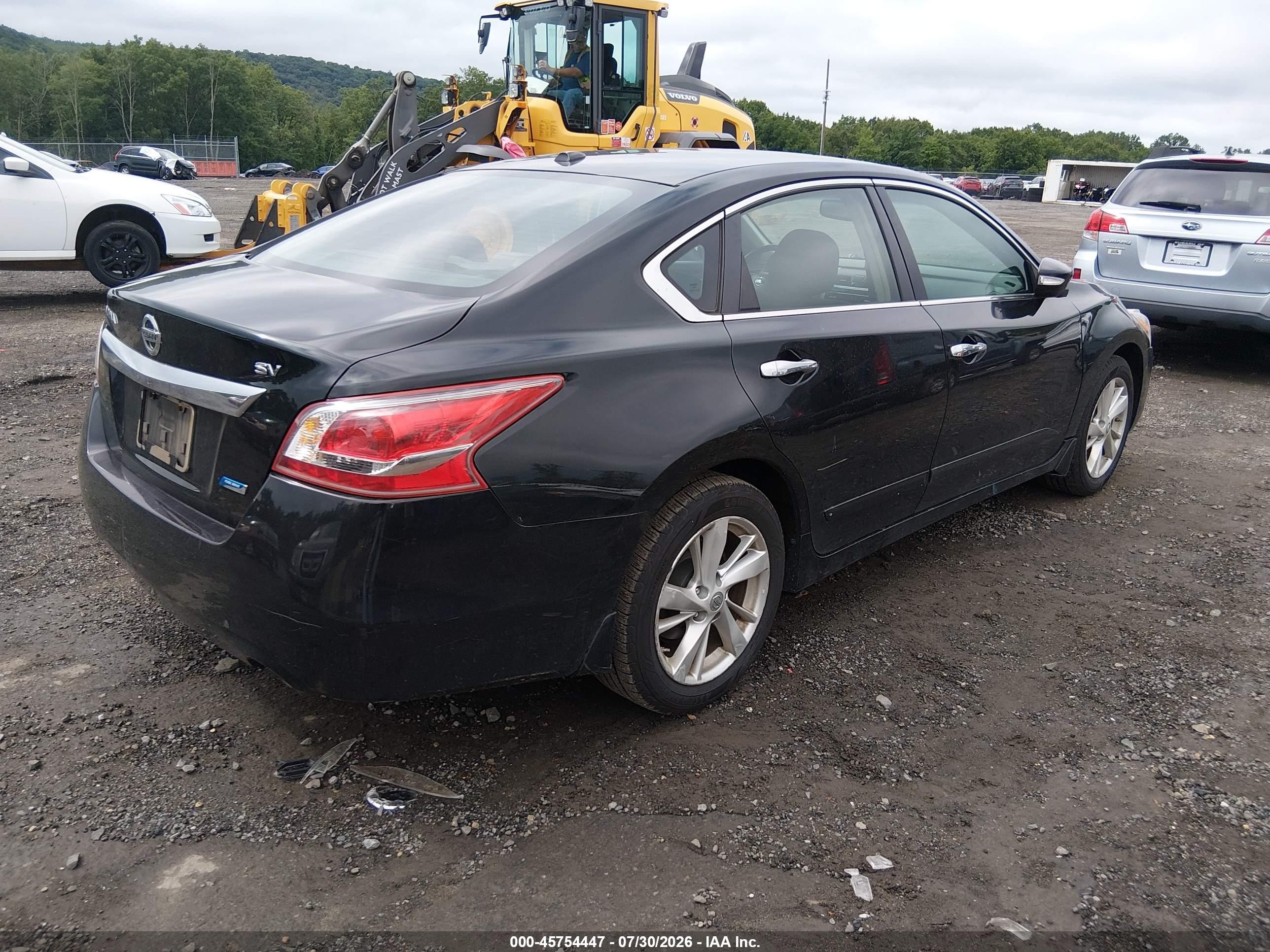 2013 Nissan Altima 2.5 Sv Black vin: 1N4AL3AP0DN455986