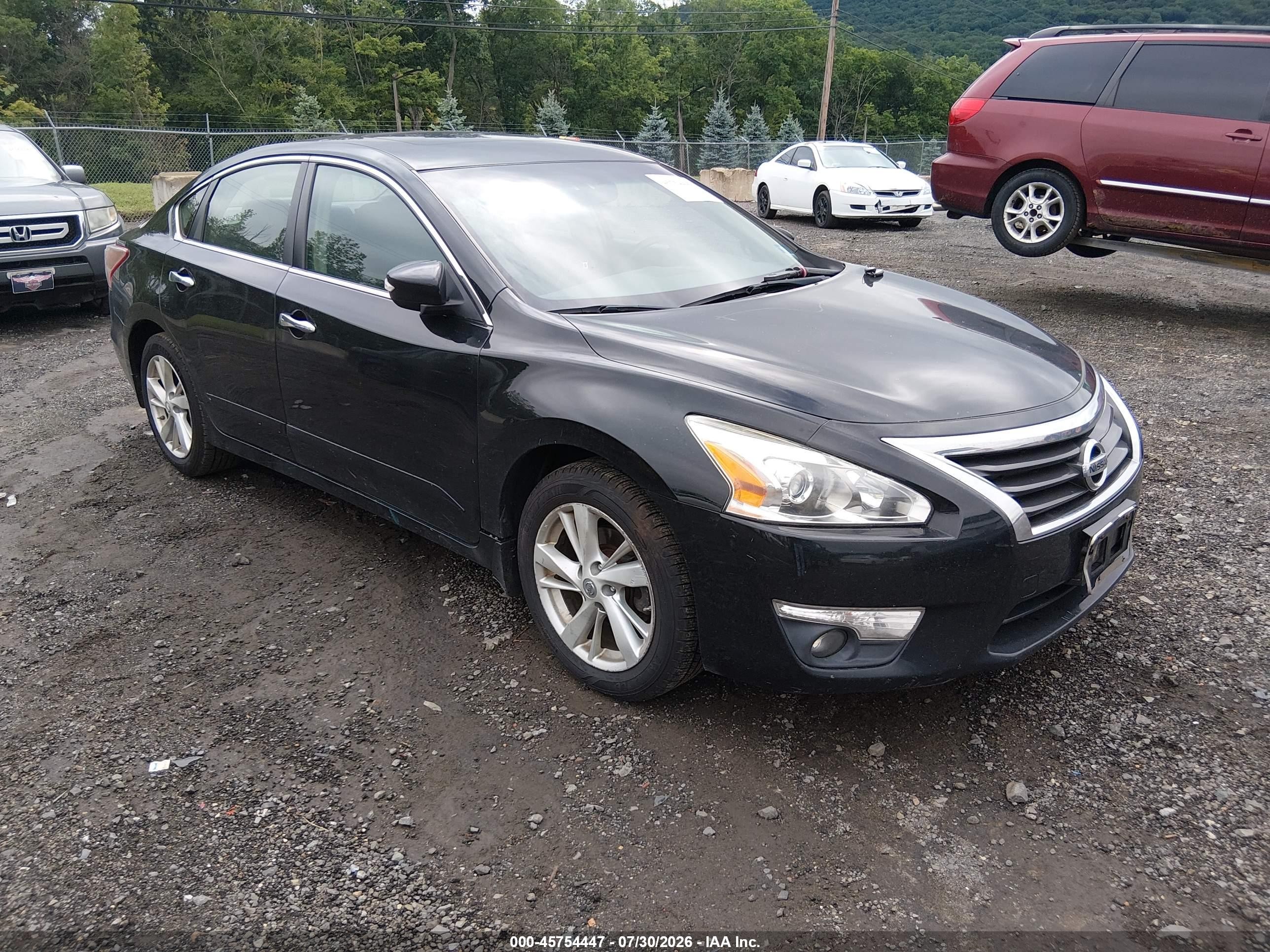 2013 Nissan Altima 2.5 Sv Black vin: 1N4AL3AP0DN455986