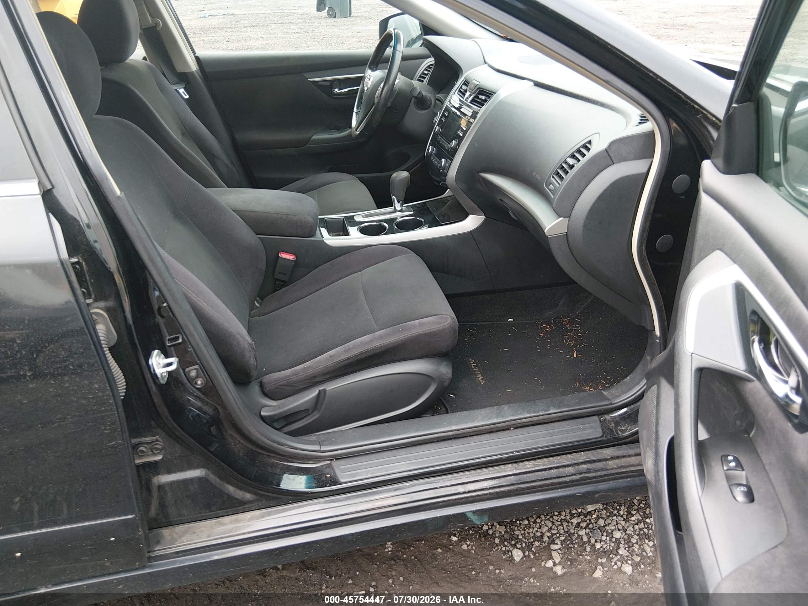 2013 Nissan Altima 2.5 Sv Black vin: 1N4AL3AP0DN455986