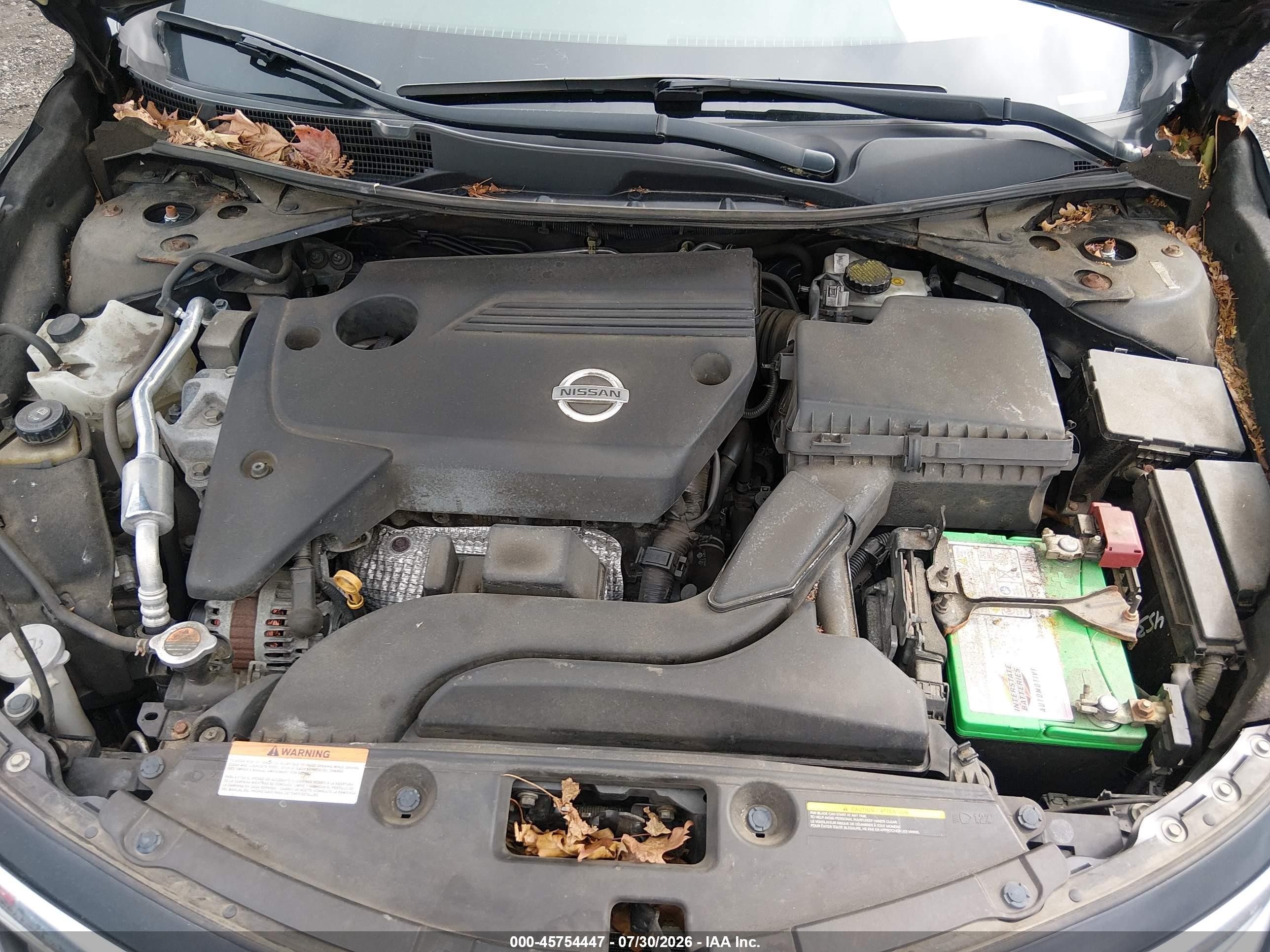 2013 Nissan Altima 2.5 Sv Black vin: 1N4AL3AP0DN455986