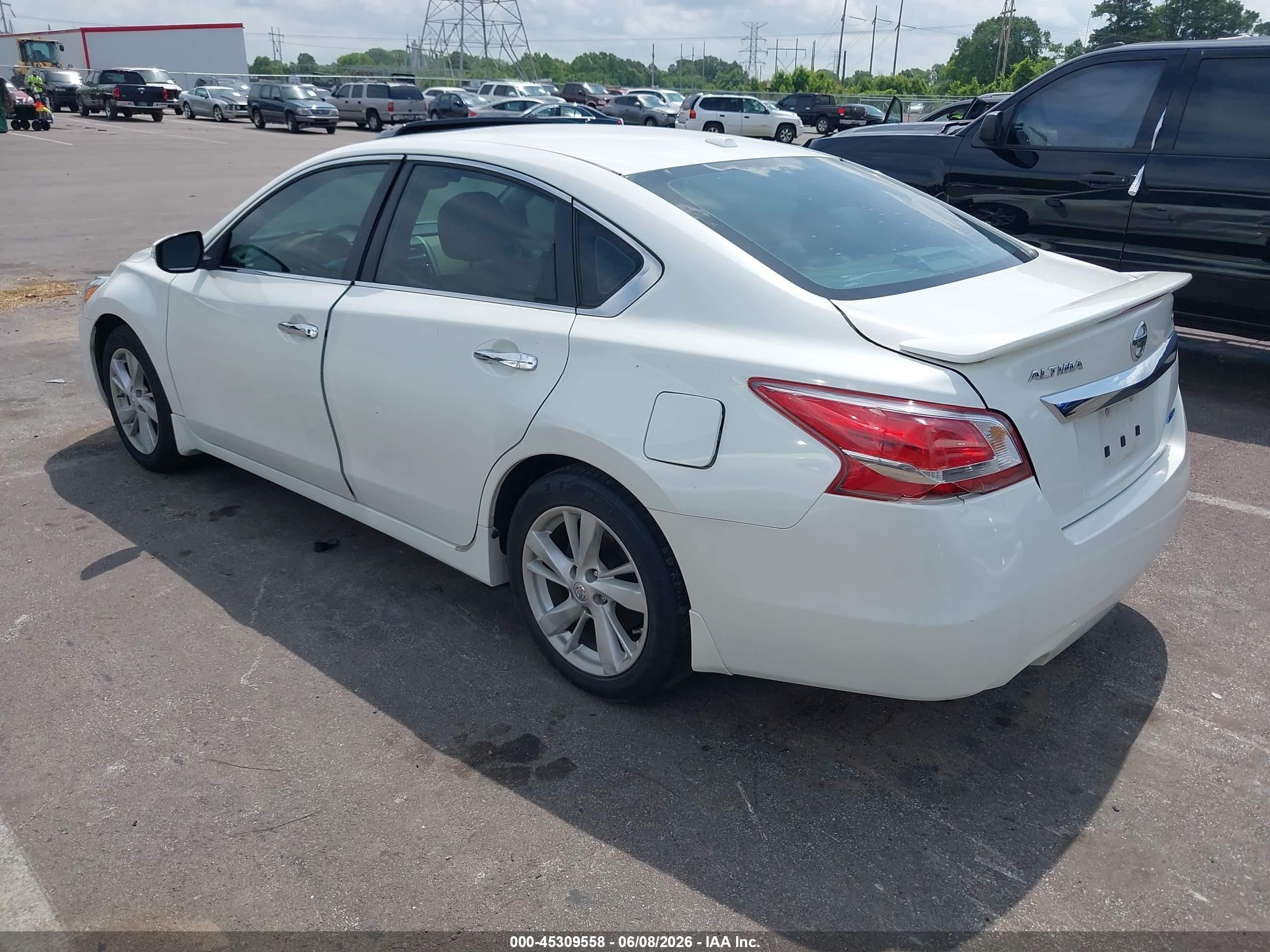 2013 Nissan Altima 2.5 Sl White vin: 1N4AL3AP0DN470858