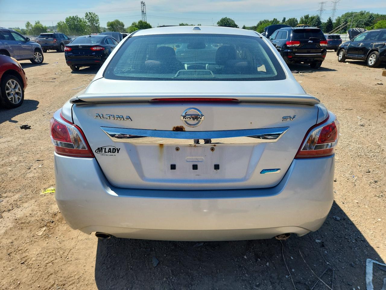 2013 Nissan Altima 2.5 Silver vin: 1N4AL3AP0DN475204