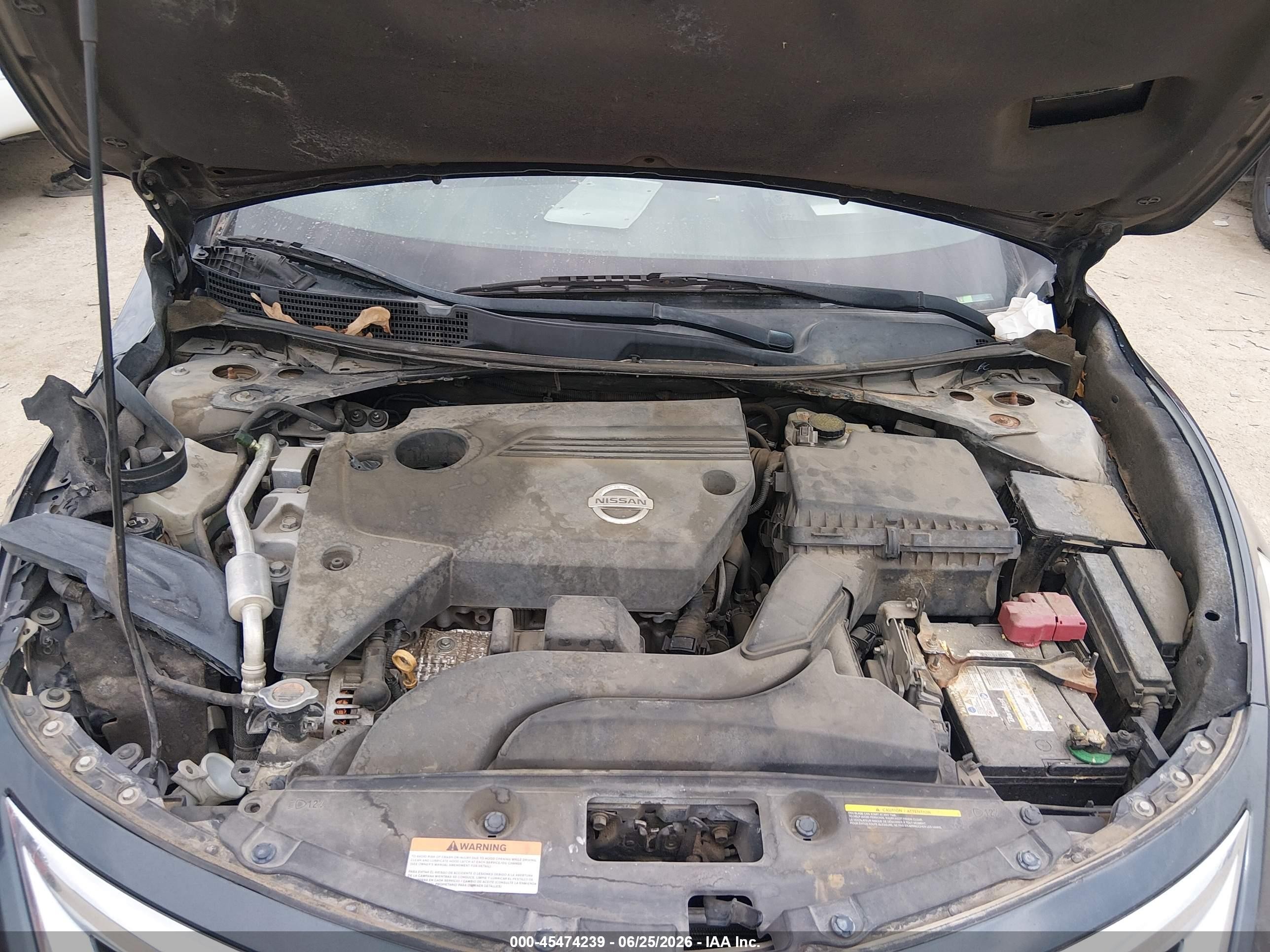 2013 Nissan Altima 2.5 Sv Gray vin: 1N4AL3AP0DN479611