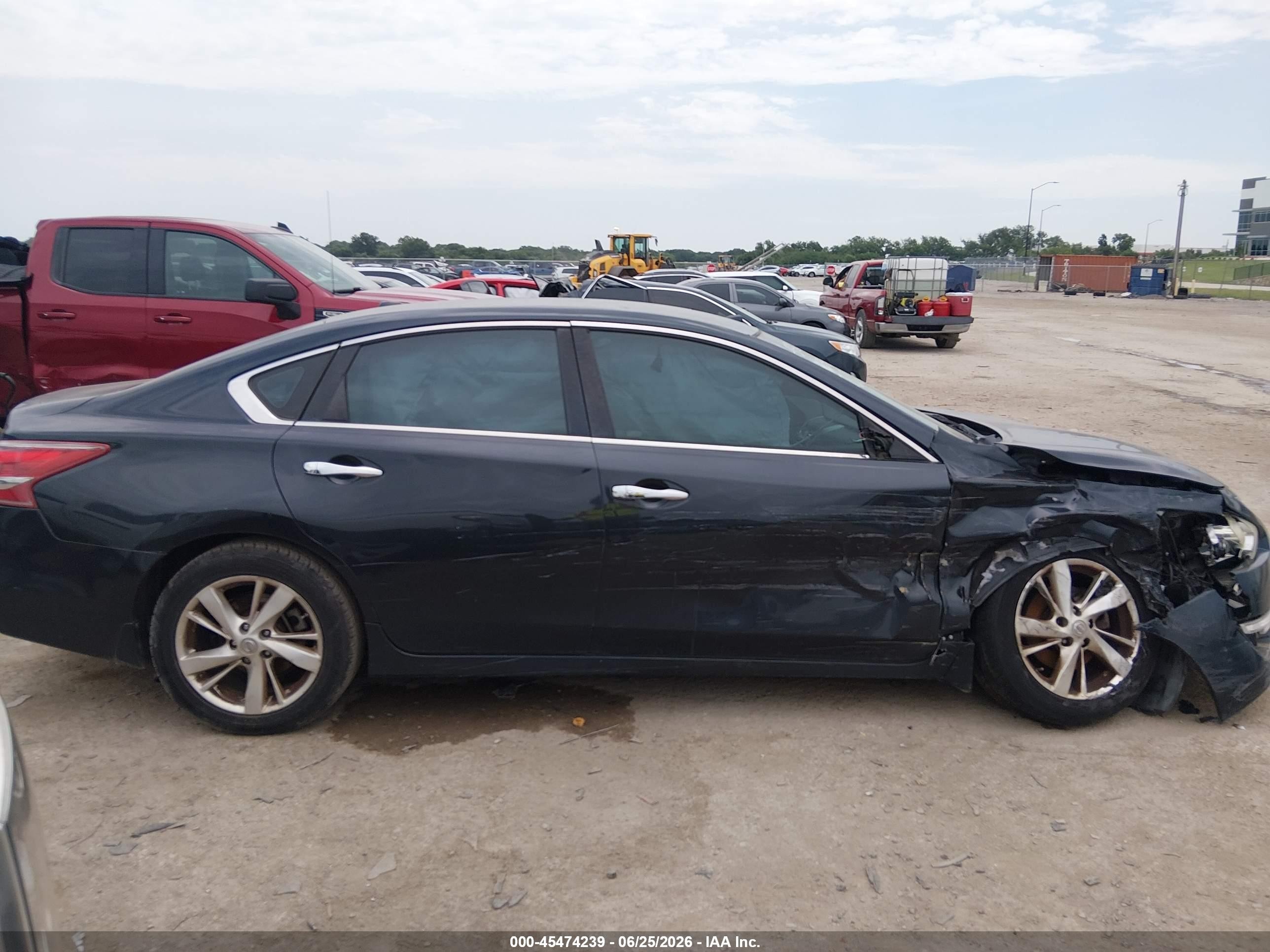 2013 Nissan Altima 2.5 Sv Gray vin: 1N4AL3AP0DN479611