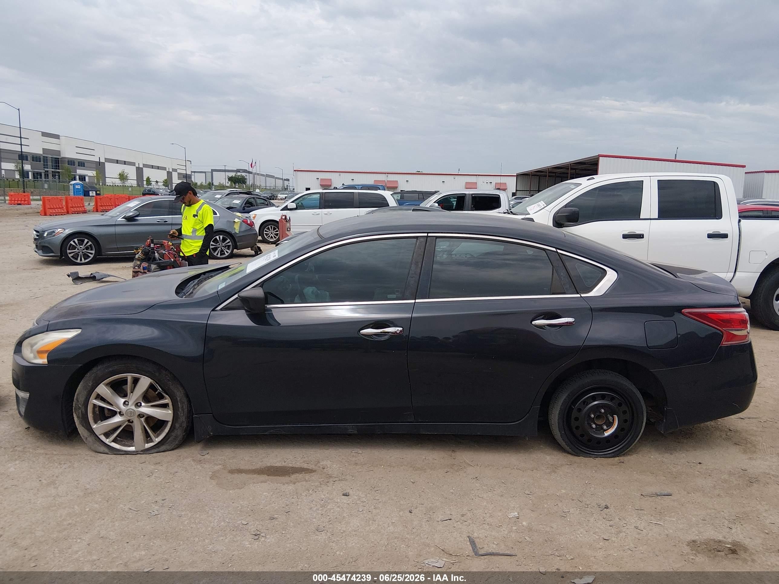 2013 Nissan Altima 2.5 Sv Gray vin: 1N4AL3AP0DN479611