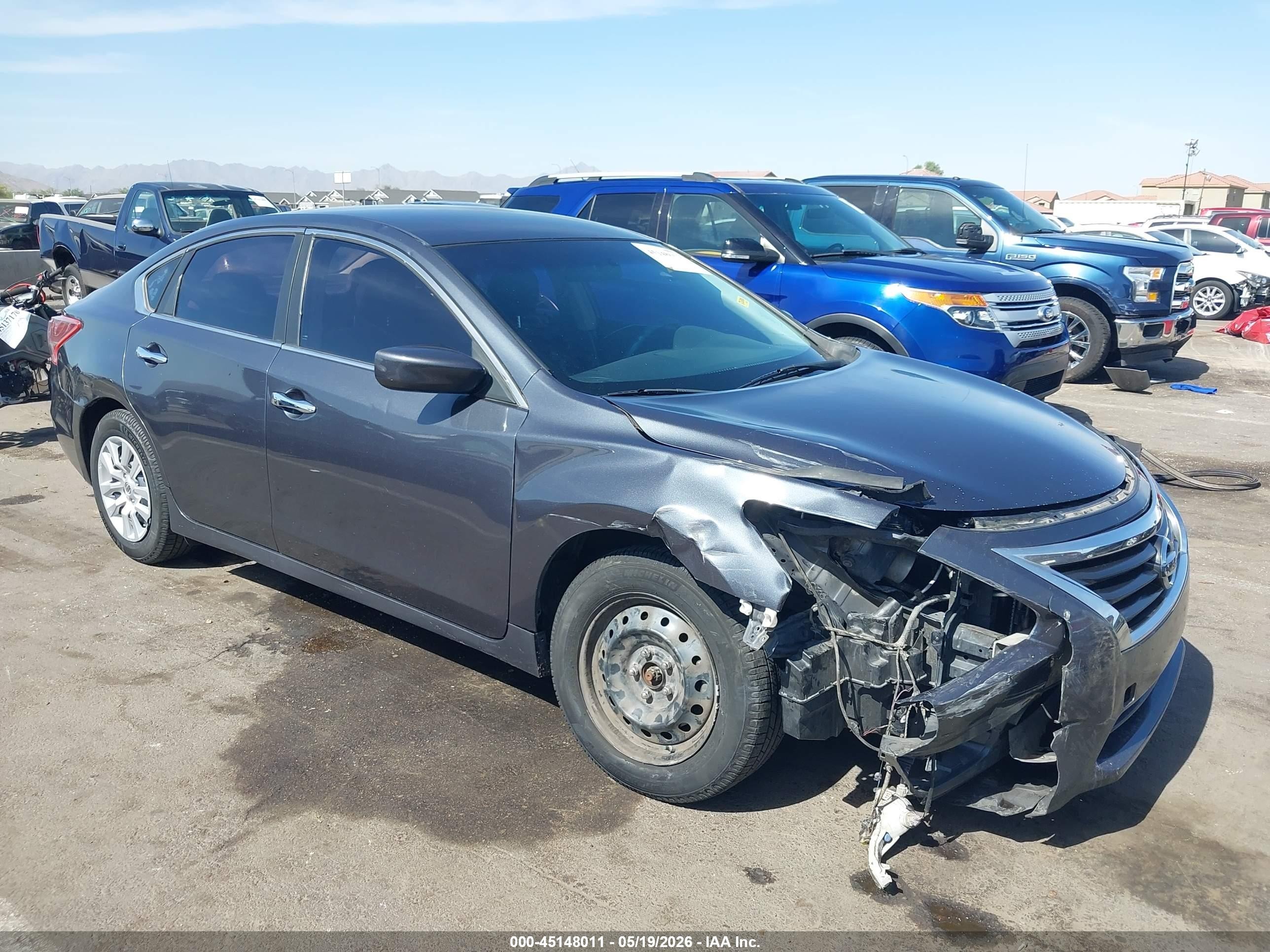2013 Nissan Altima 2.5 S Gray vin: 1N4AL3AP0DN486350