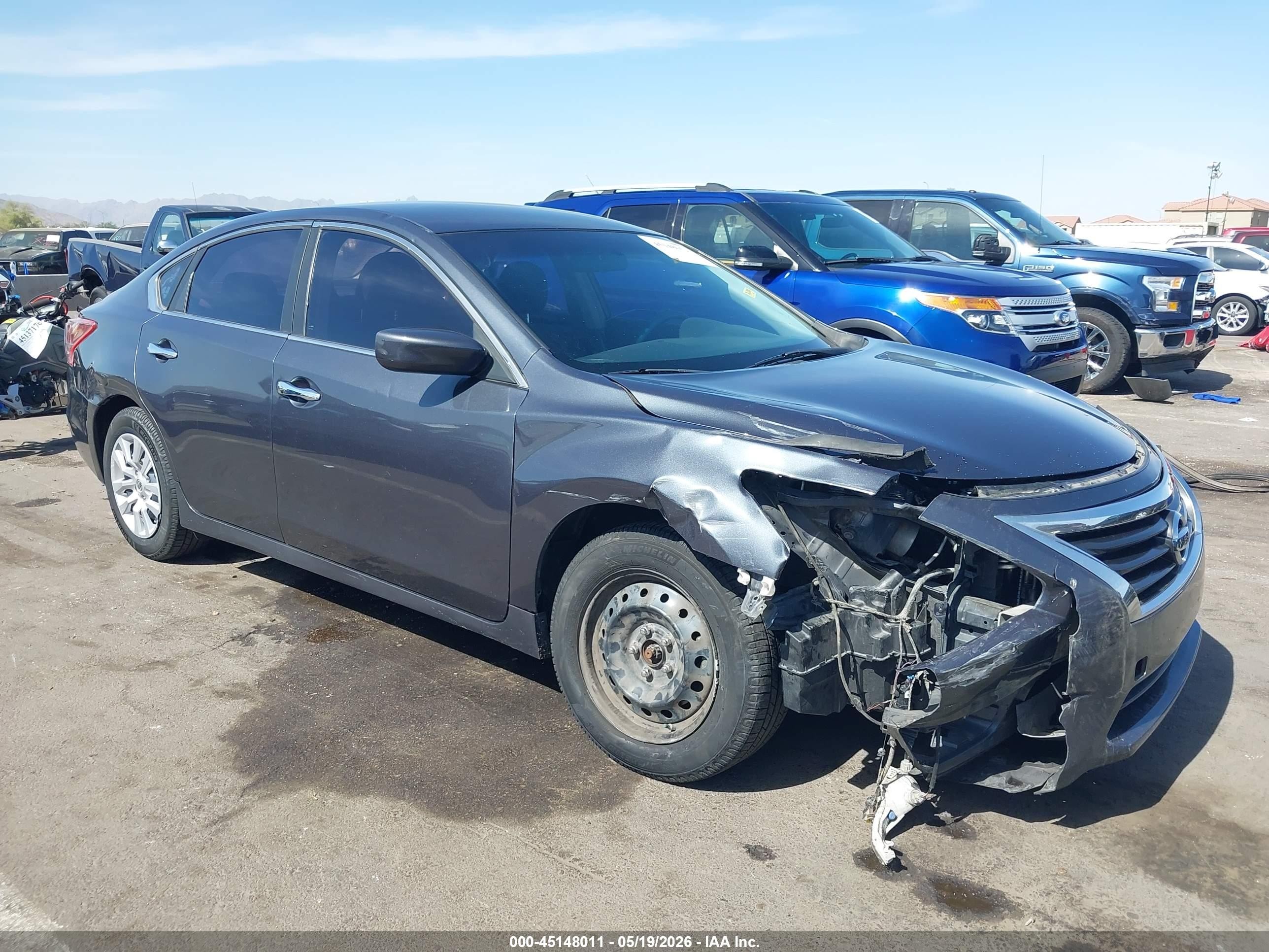 2013 Nissan Altima 2.5 S Gray vin: 1N4AL3AP0DN486350