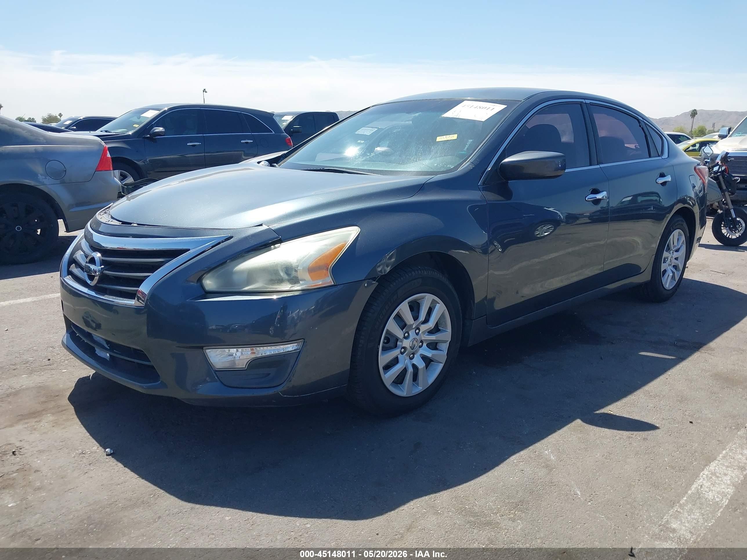 2013 Nissan Altima 2.5 S Gray vin: 1N4AL3AP0DN486350