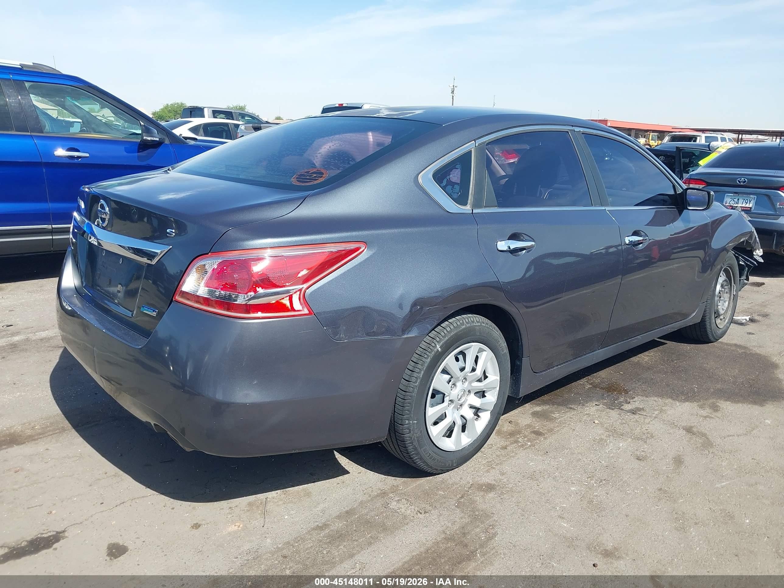 2013 Nissan Altima 2.5 S Gray vin: 1N4AL3AP0DN486350
