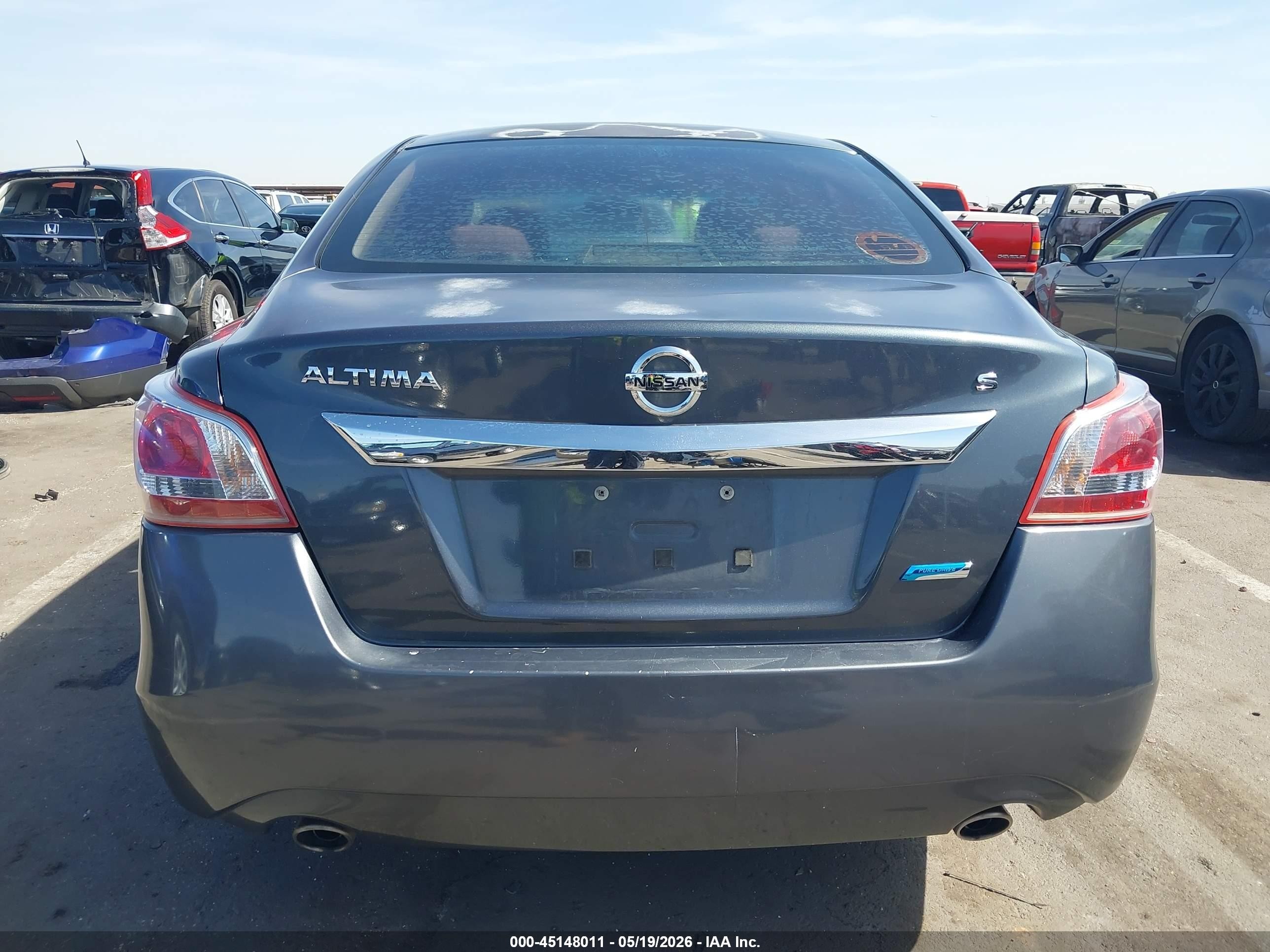 2013 Nissan Altima 2.5 S Gray vin: 1N4AL3AP0DN486350