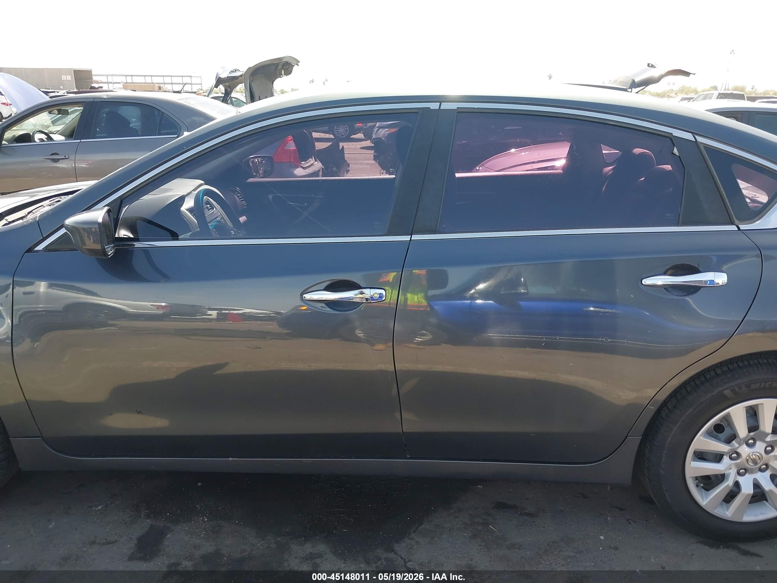 2013 Nissan Altima 2.5 S Gray vin: 1N4AL3AP0DN486350