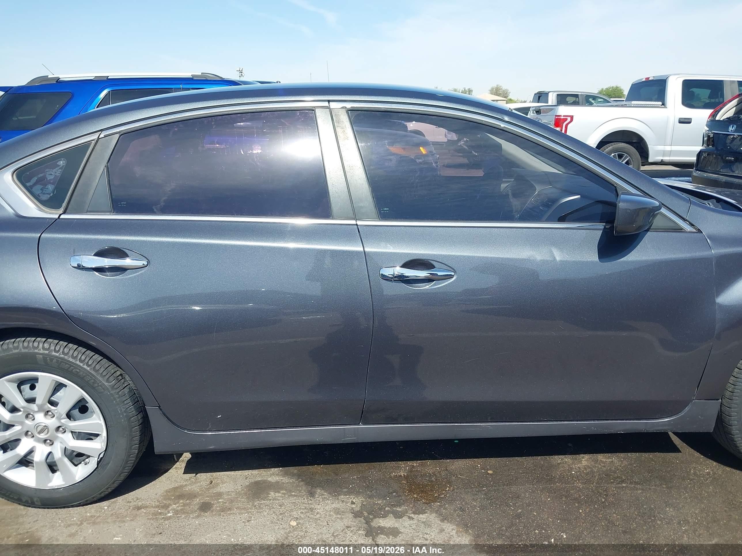 2013 Nissan Altima 2.5 S Gray vin: 1N4AL3AP0DN486350