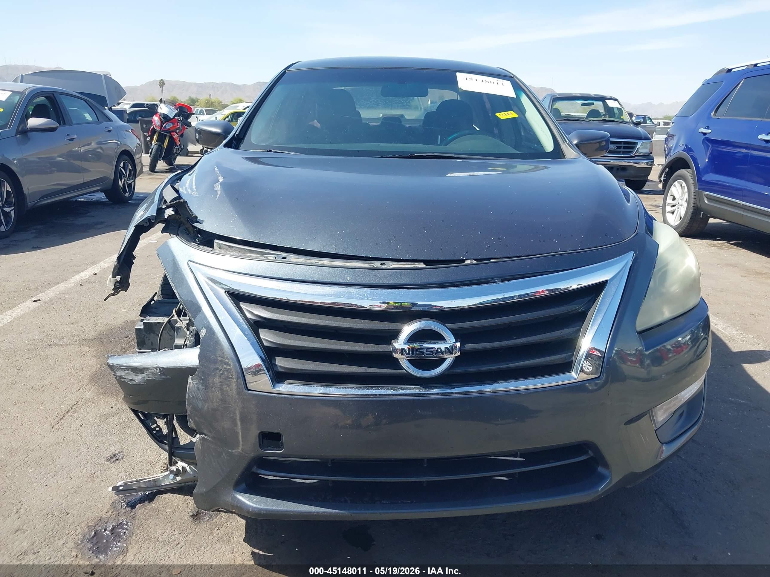 2013 Nissan Altima 2.5 S Gray vin: 1N4AL3AP0DN486350