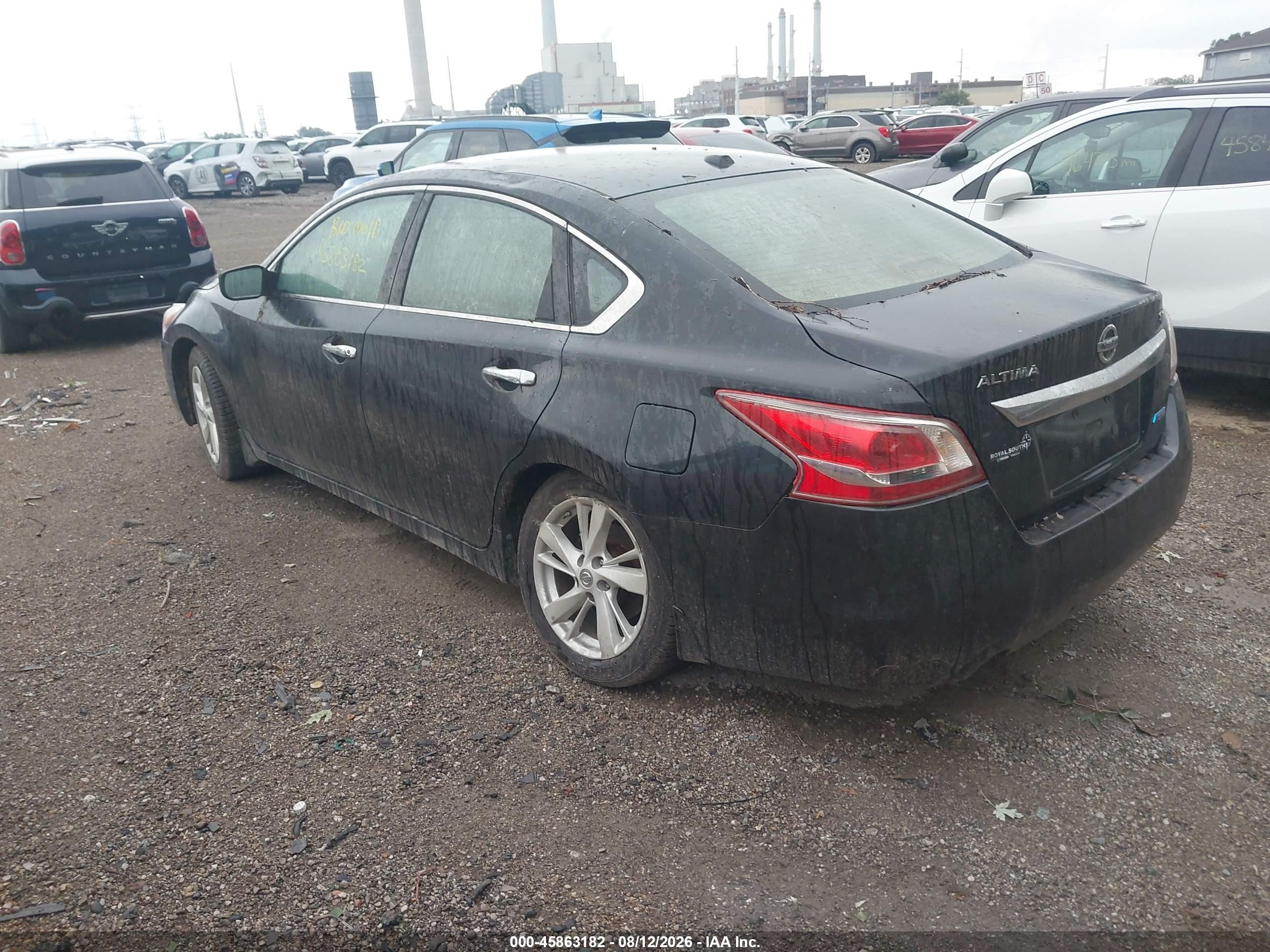 2013 Nissan Altima 2.5 Sv Черный vin: 1N4AL3AP0DN491323