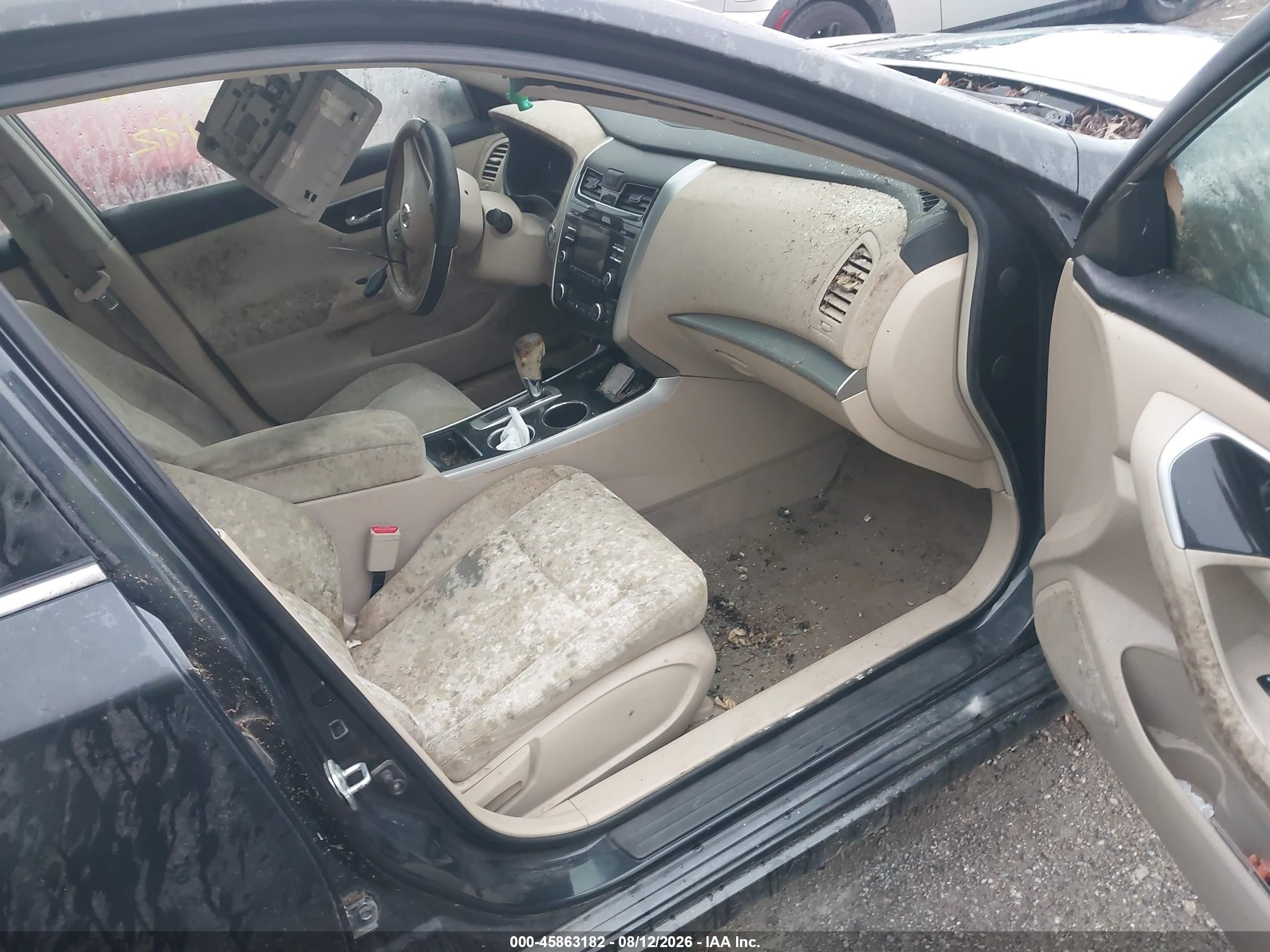 2013 Nissan Altima 2.5 Sv Черный vin: 1N4AL3AP0DN491323
