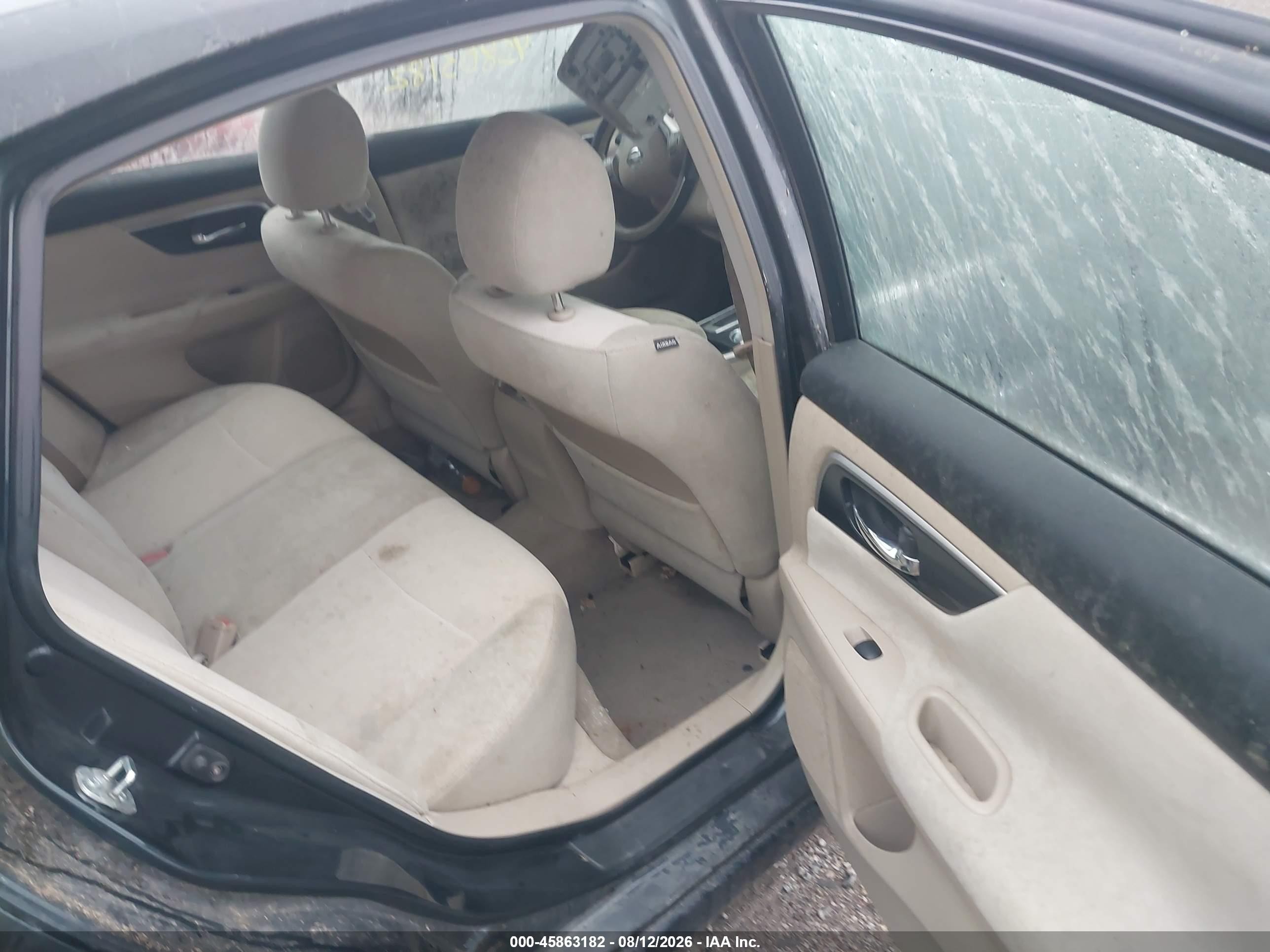 2013 Nissan Altima 2.5 Sv Черный vin: 1N4AL3AP0DN491323