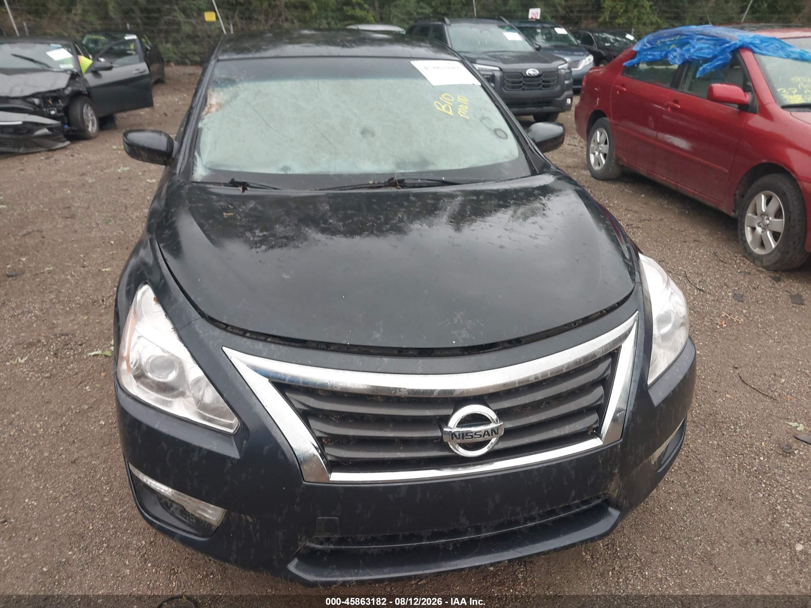 2013 Nissan Altima 2.5 Sv Черный vin: 1N4AL3AP0DN491323