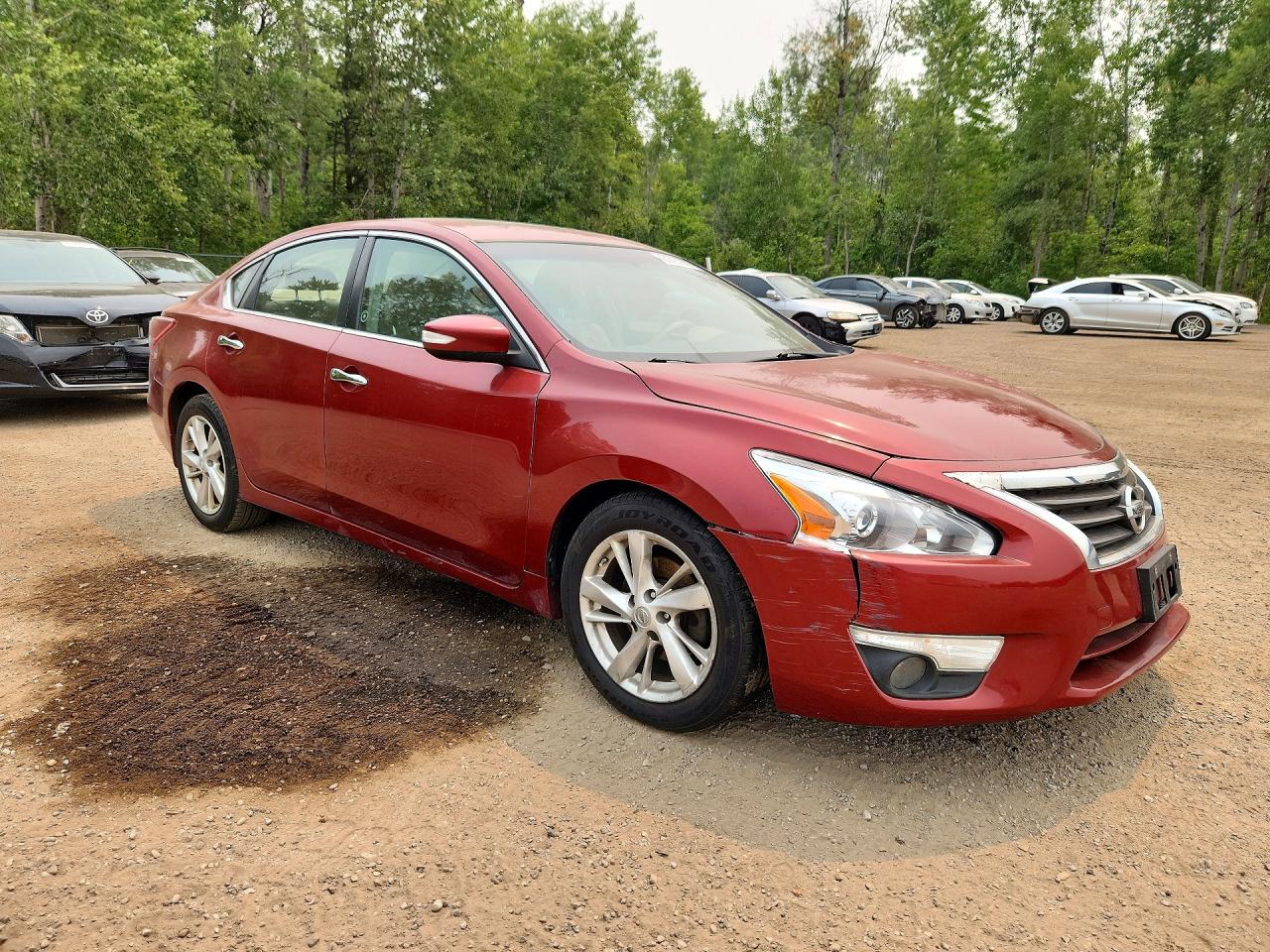 2013 Nissan Altima 2.5 Red vin: 1N4AL3AP0DN506726