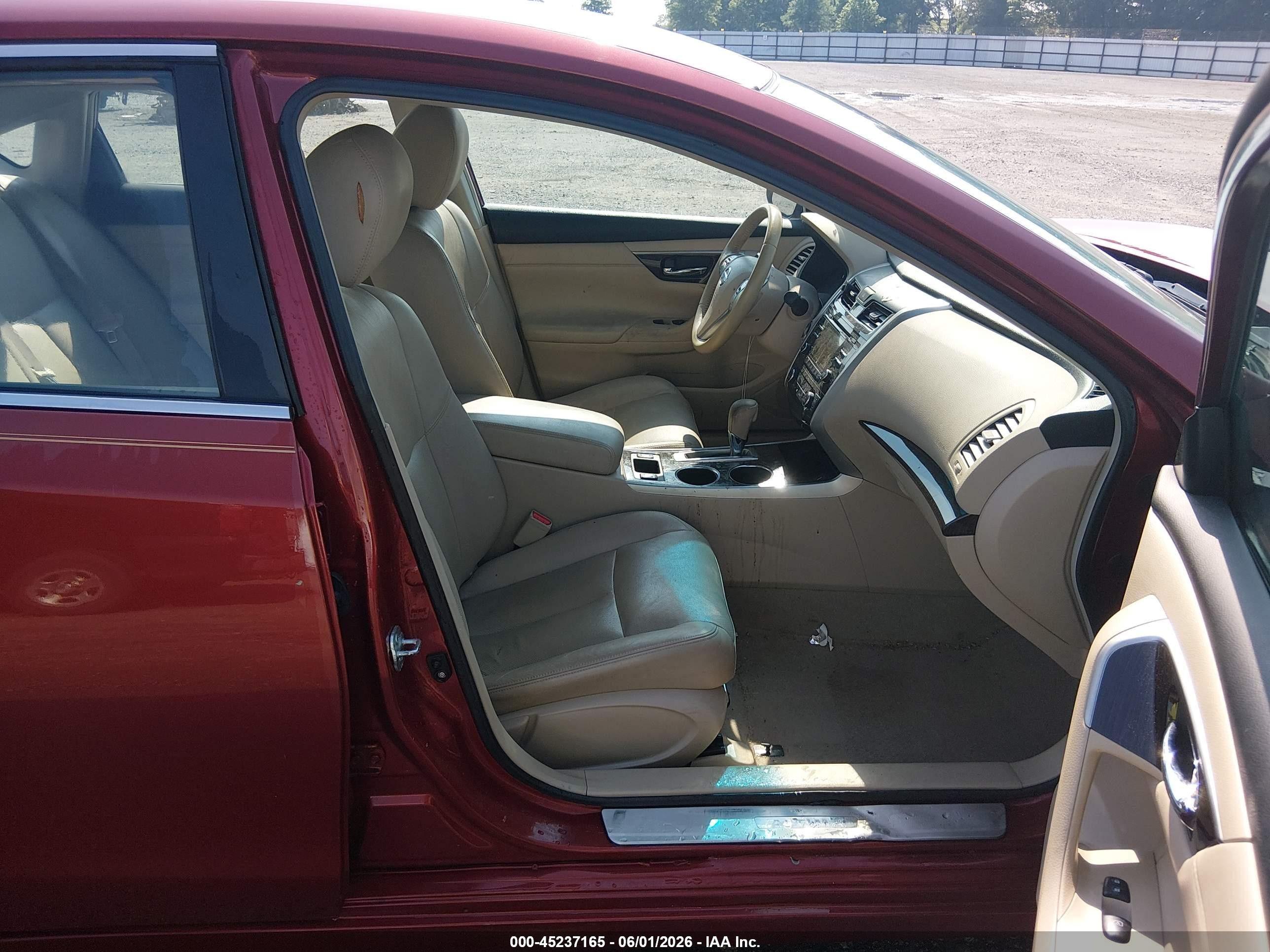 2013 Nissan Altima 2.5 Sl Red vin: 1N4AL3AP0DN507200