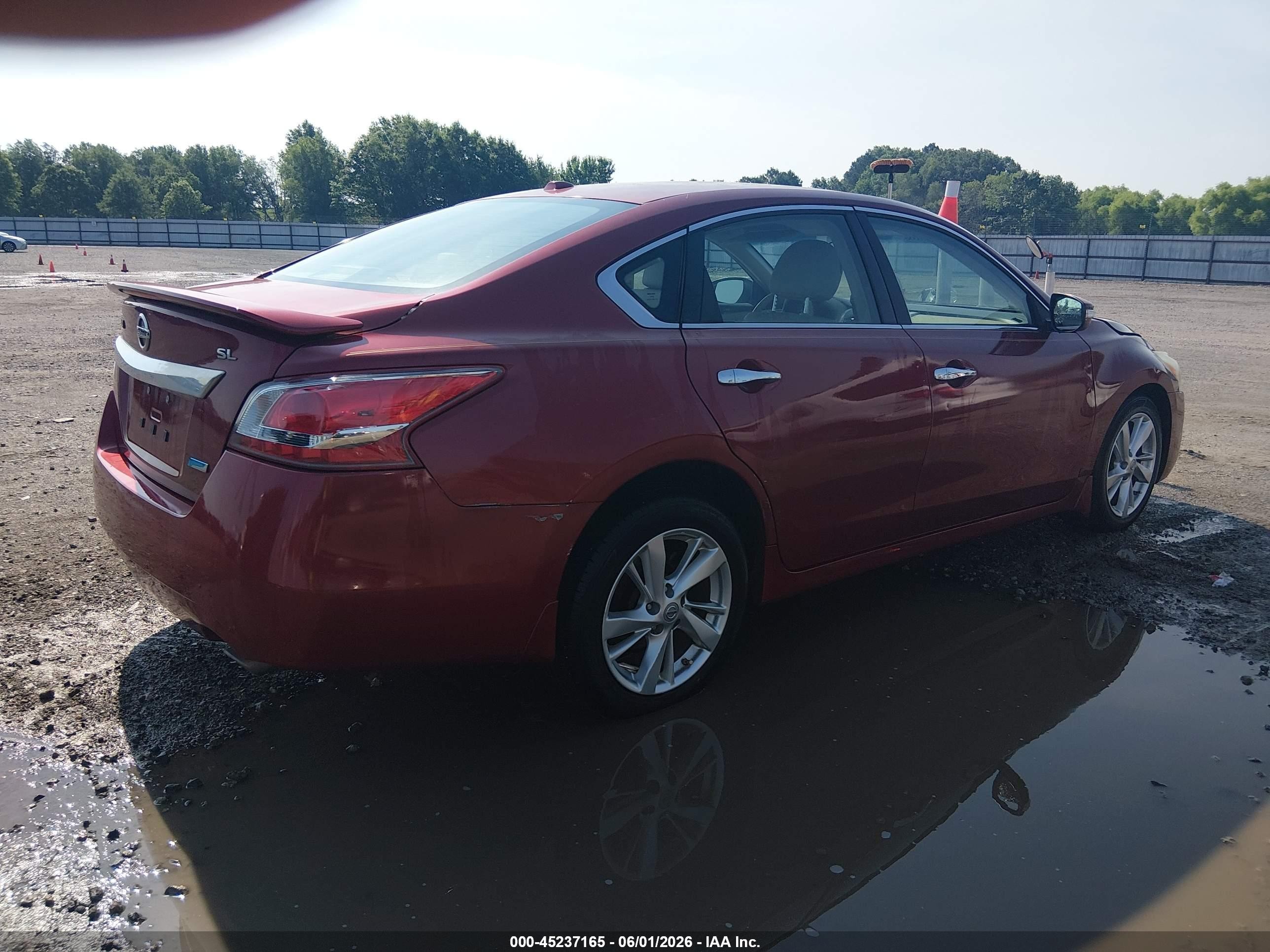2013 Nissan Altima 2.5 Sl Red vin: 1N4AL3AP0DN507200