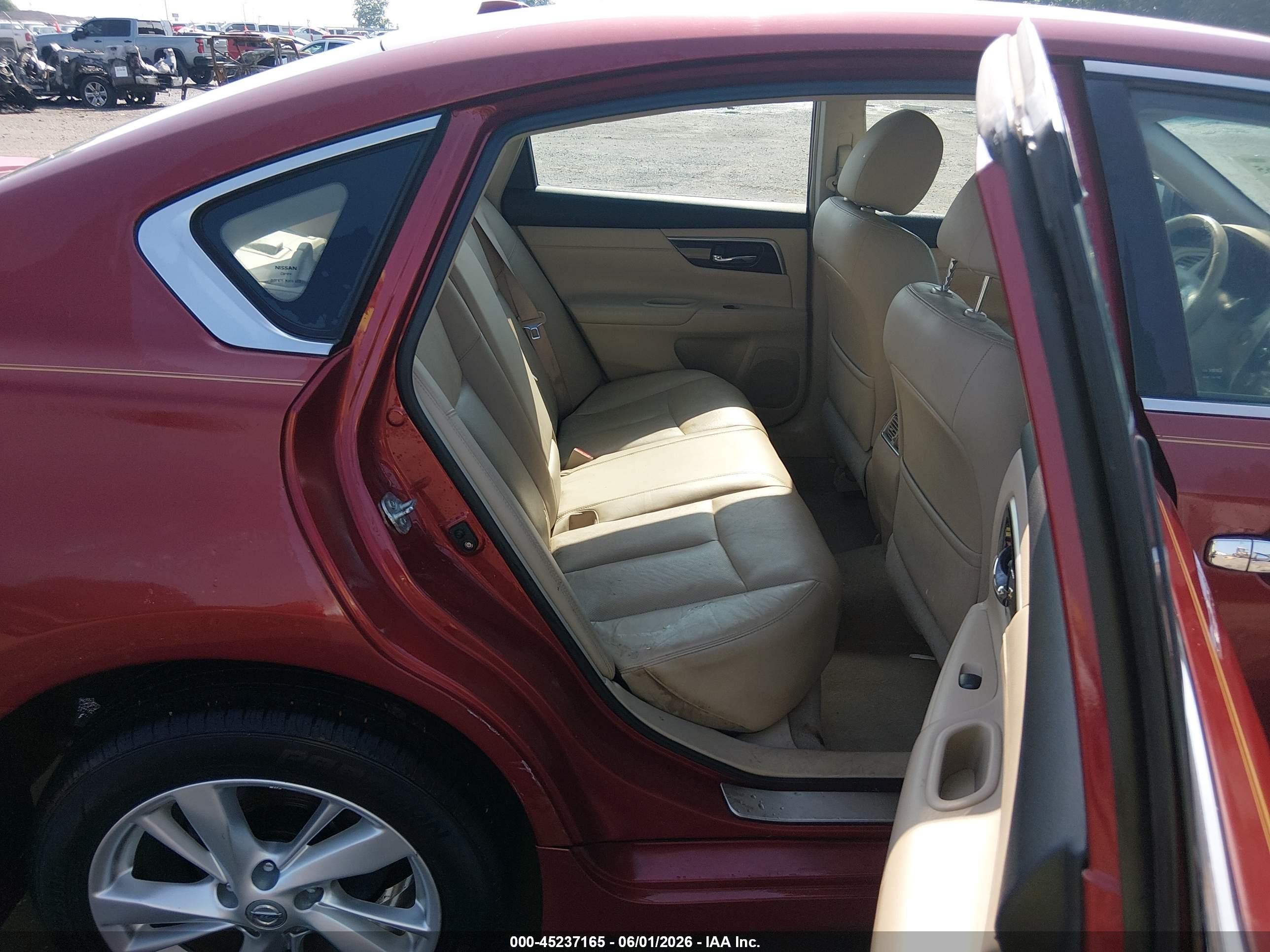 2013 Nissan Altima 2.5 Sl Red vin: 1N4AL3AP0DN507200