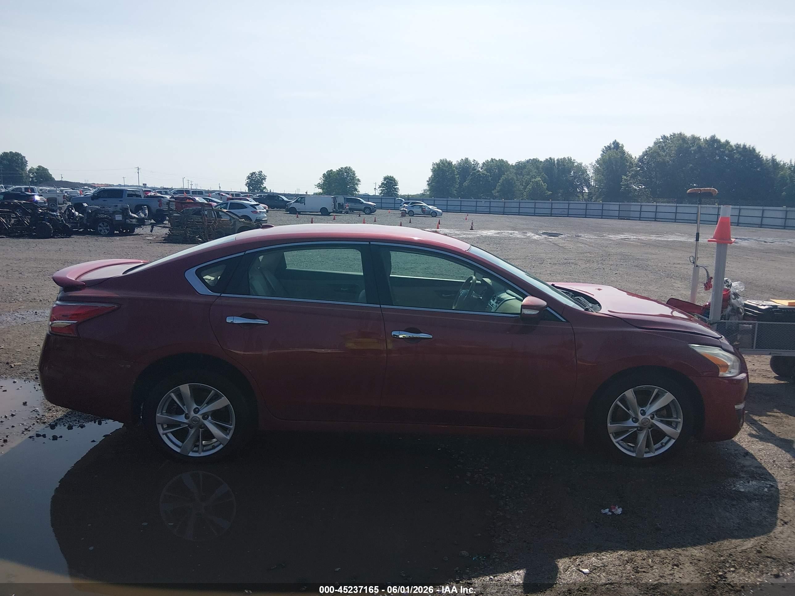 2013 Nissan Altima 2.5 Sl Red vin: 1N4AL3AP0DN507200
