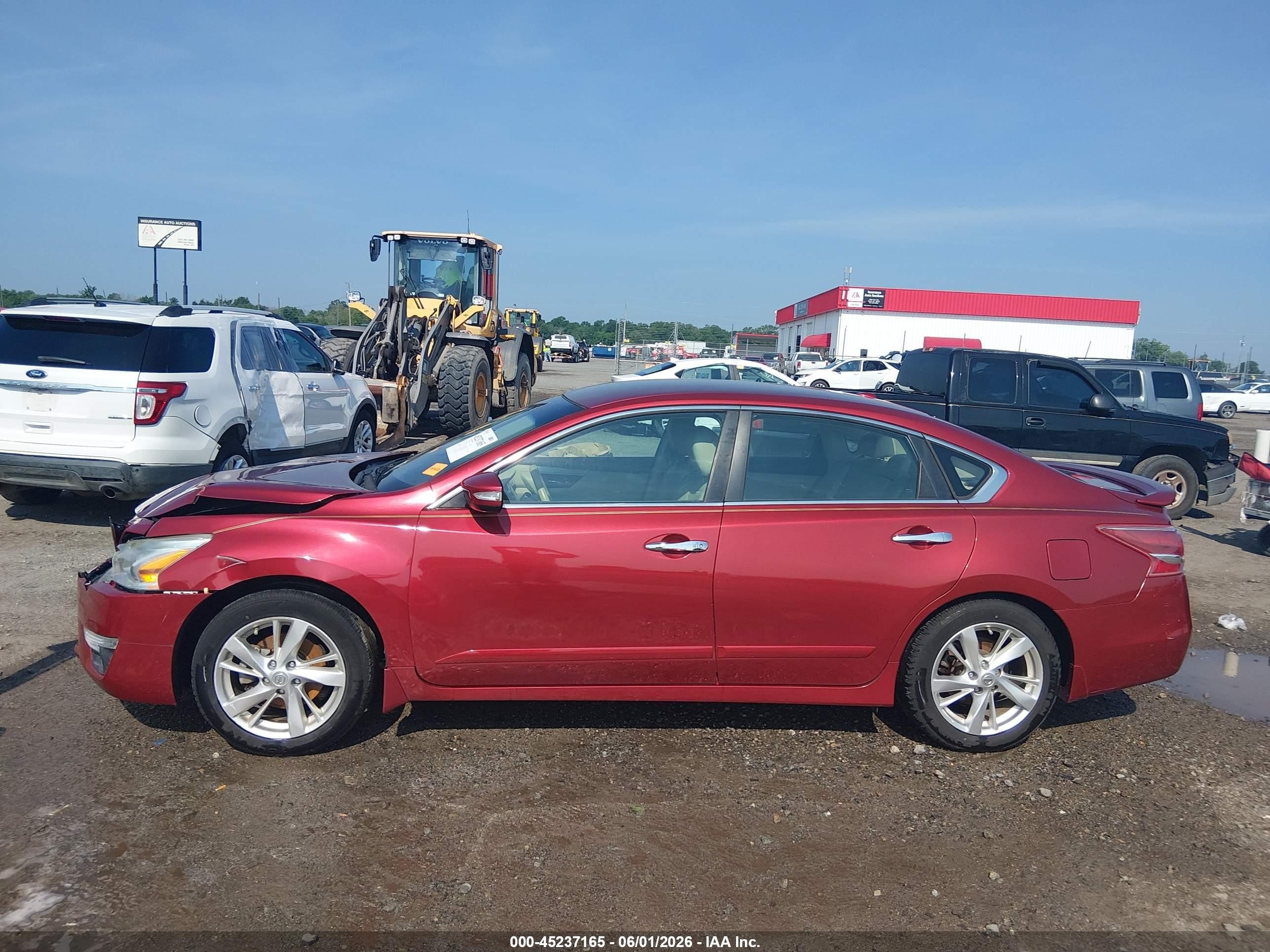 2013 Nissan Altima 2.5 Sl Red vin: 1N4AL3AP0DN507200
