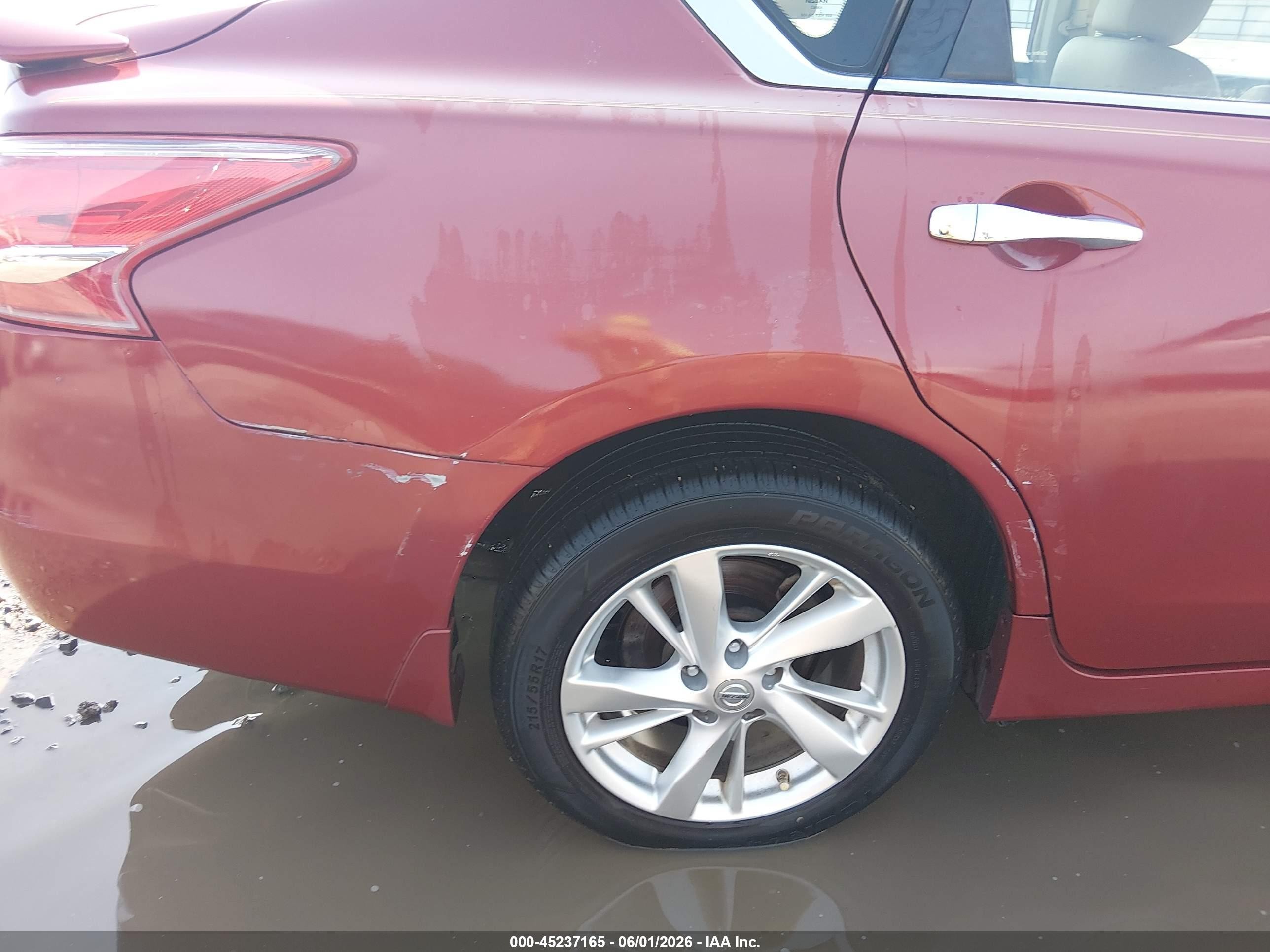 2013 Nissan Altima 2.5 Sl Red vin: 1N4AL3AP0DN507200