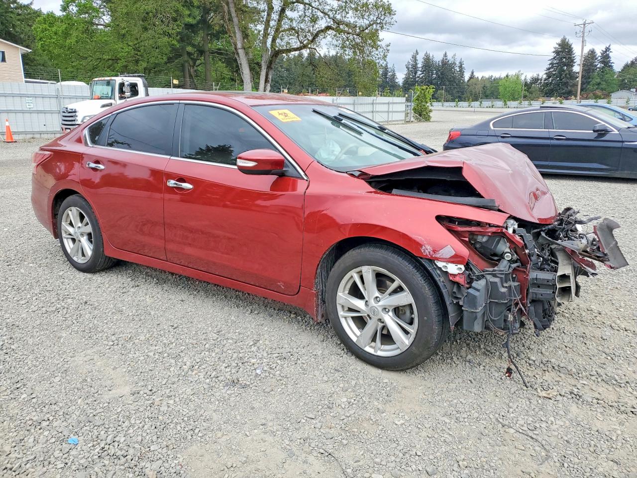 2013 Nissan Altima 2.5 Burgundy vin: 1N4AL3AP0DN509951
