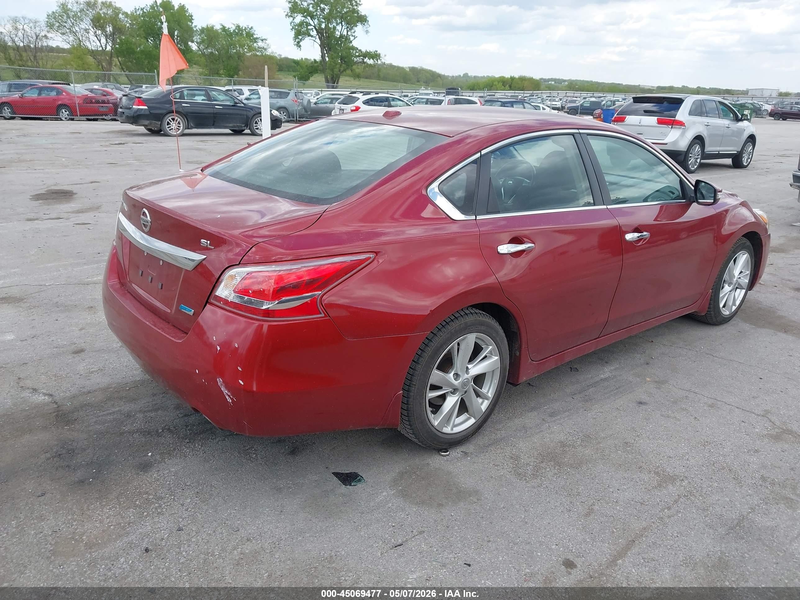 2013 Nissan Altima 2.5 Sl Коричневый vin: 1N4AL3AP0DN515748