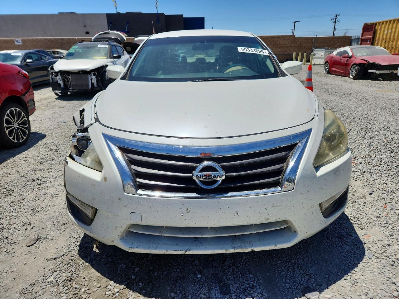 2013 Nissan Altima 2.5 White vin: 1N4AL3AP0DN524644