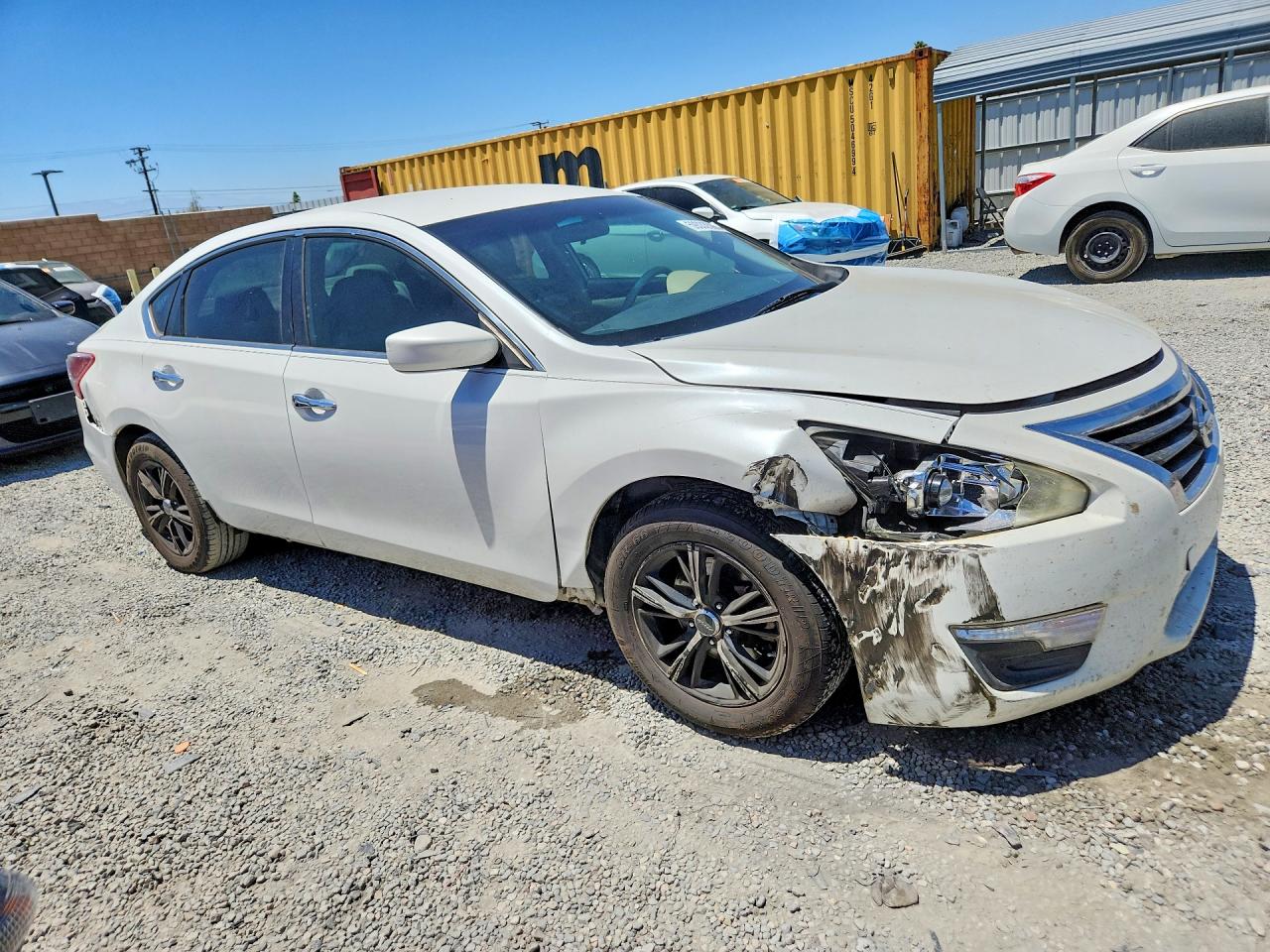2013 Nissan Altima 2.5 White vin: 1N4AL3AP0DN524644