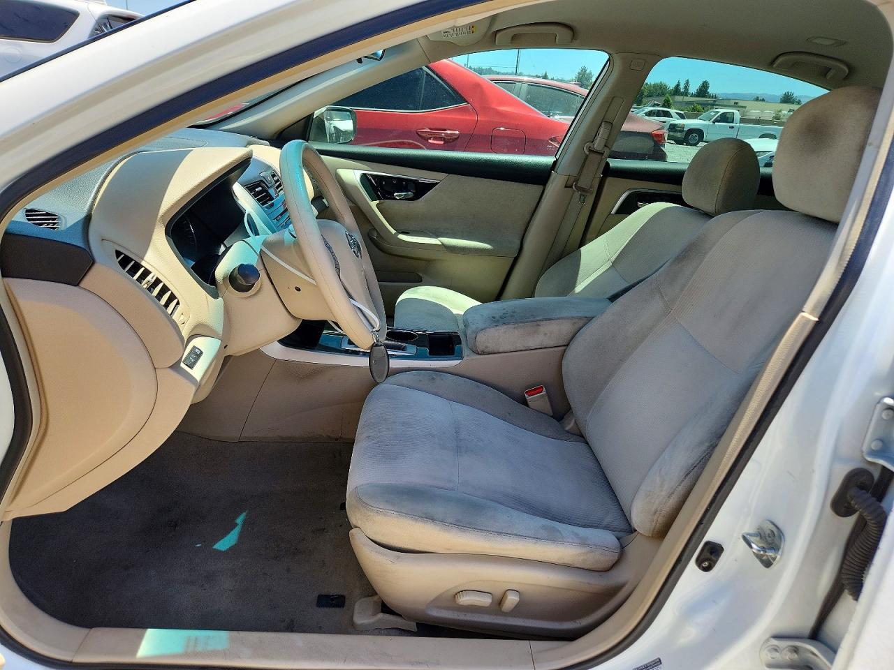 2013 Nissan Altima 2.5 White vin: 1N4AL3AP0DN524644