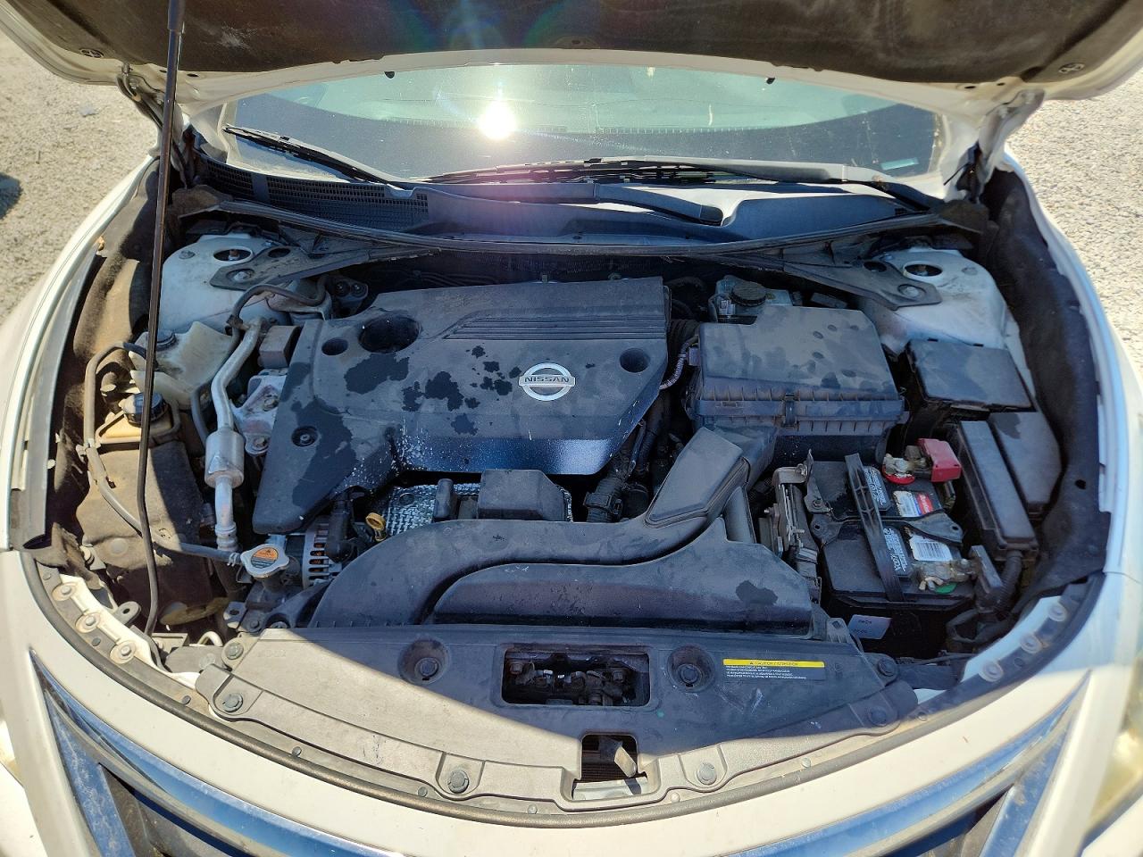 2013 Nissan Altima 2.5 White vin: 1N4AL3AP0DN524644
