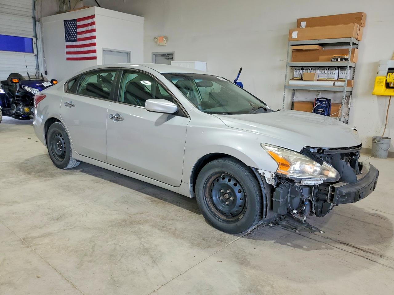 2013 Nissan Altima 2.5 S Silver vin: 1N4AL3AP0DN532355