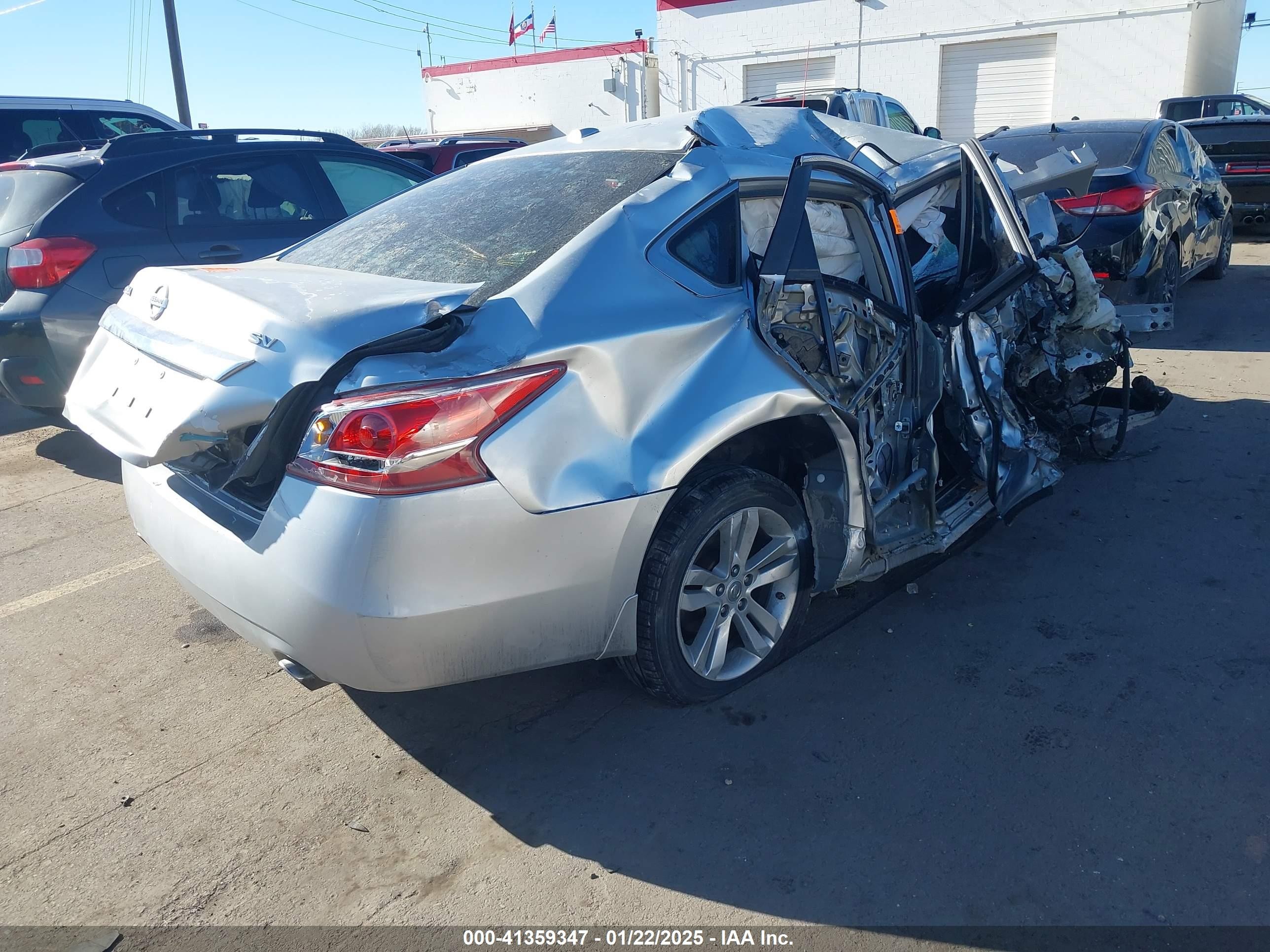 2013 Nissan Altima 2.5 Sv Silver vin: 1N4AL3AP0DN532386