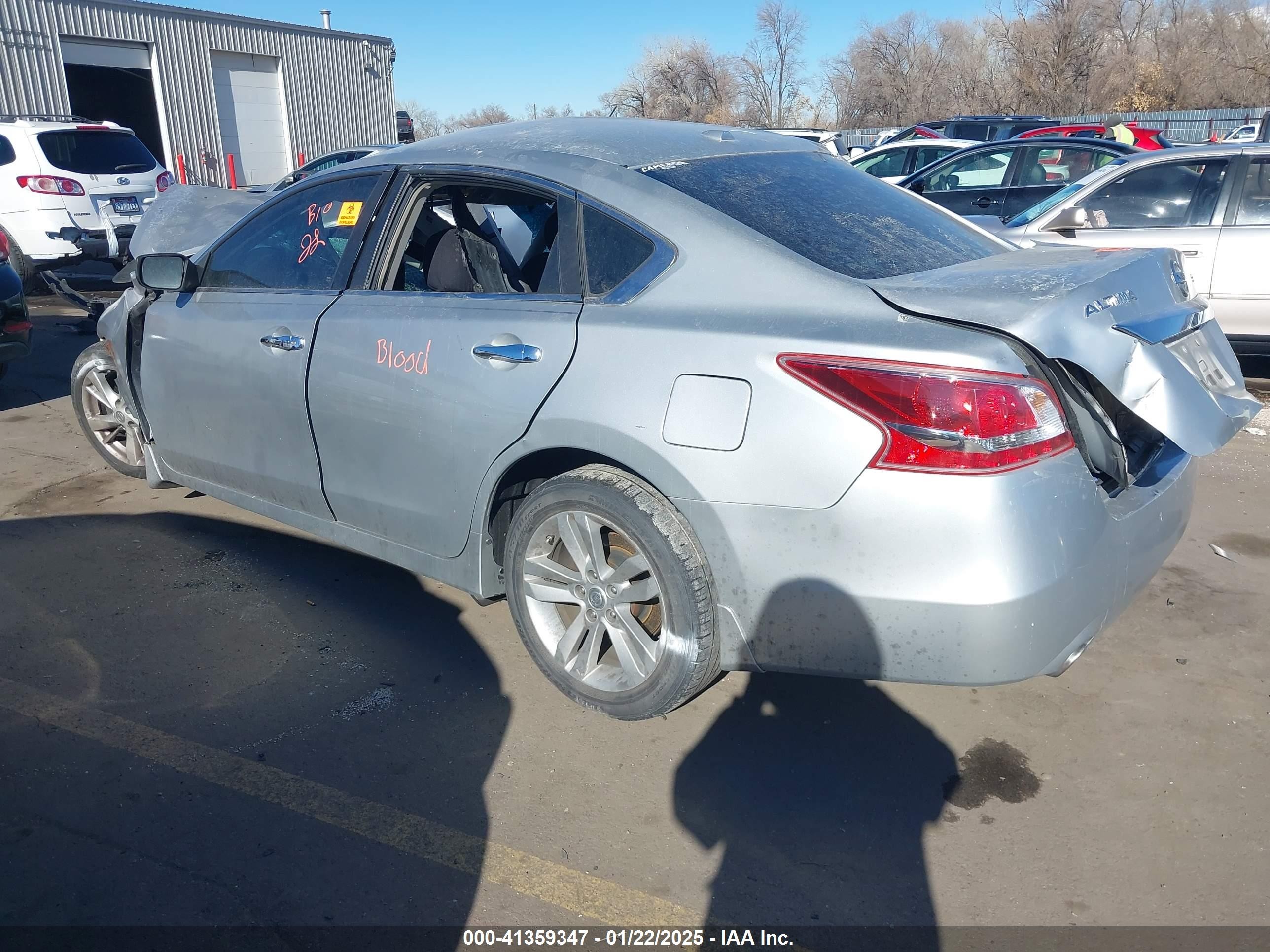 2013 Nissan Altima 2.5 Sv Silver vin: 1N4AL3AP0DN532386