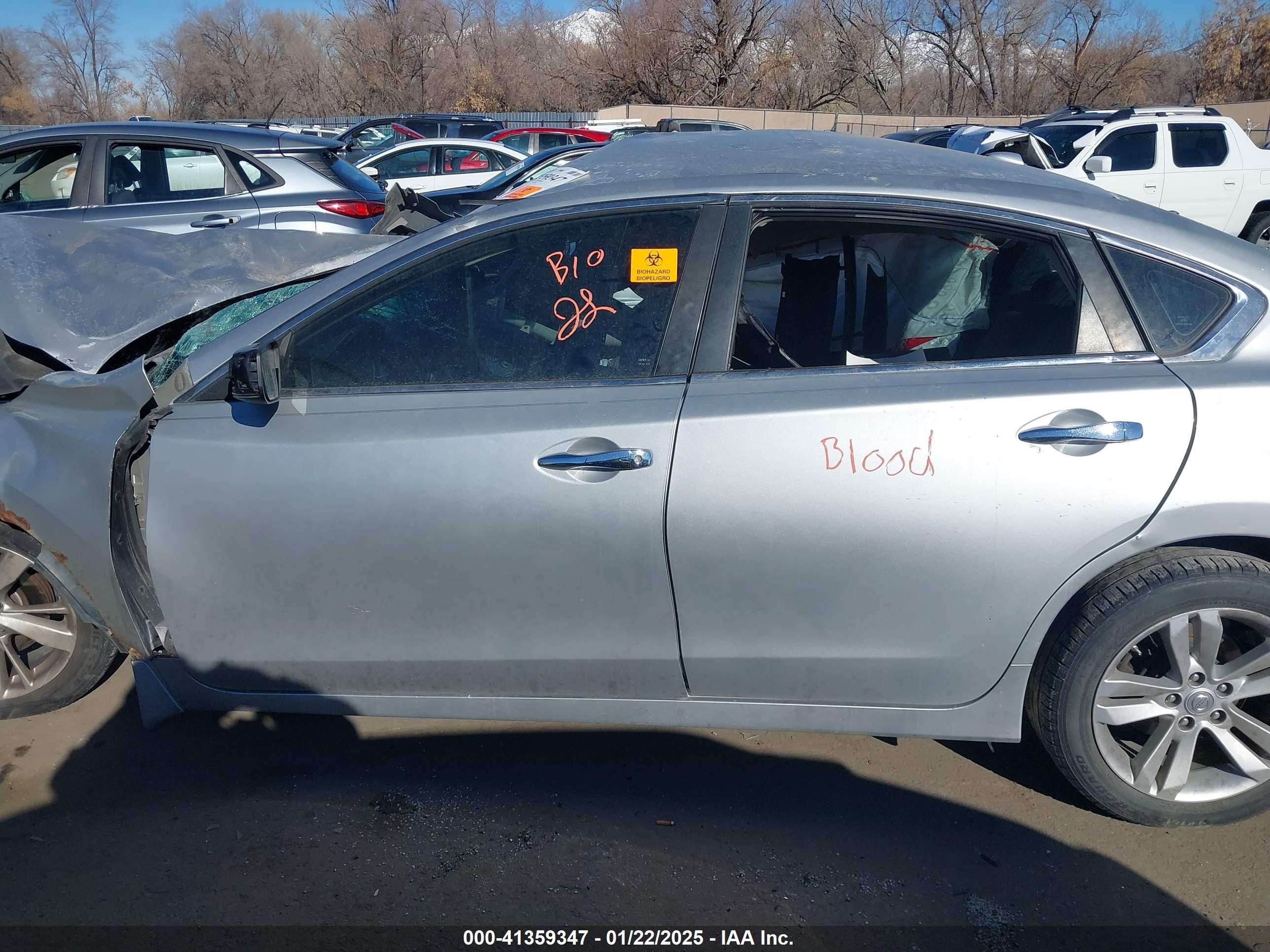 2013 Nissan Altima 2.5 Sv Silver vin: 1N4AL3AP0DN532386