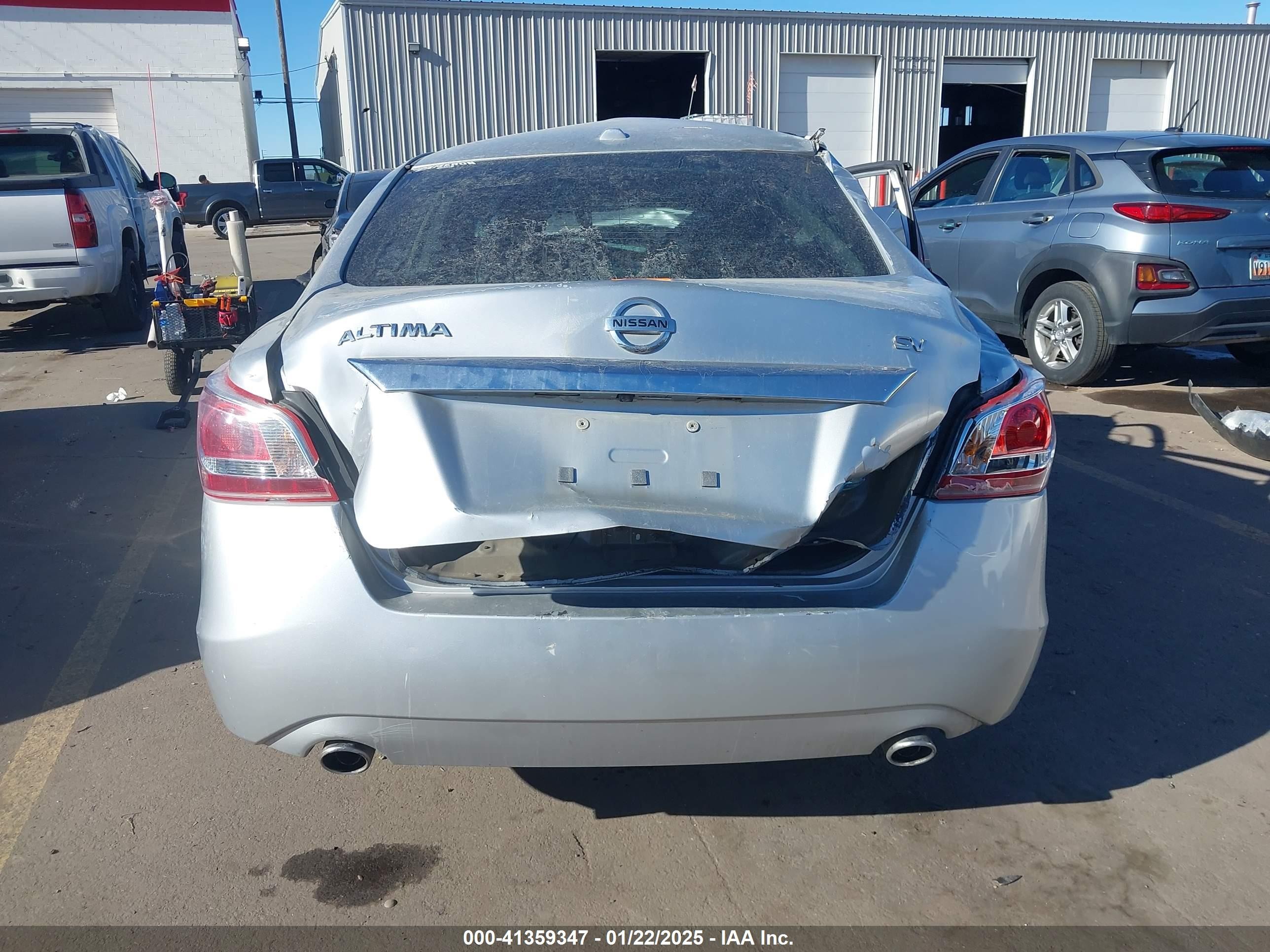 2013 Nissan Altima 2.5 Sv Silver vin: 1N4AL3AP0DN532386