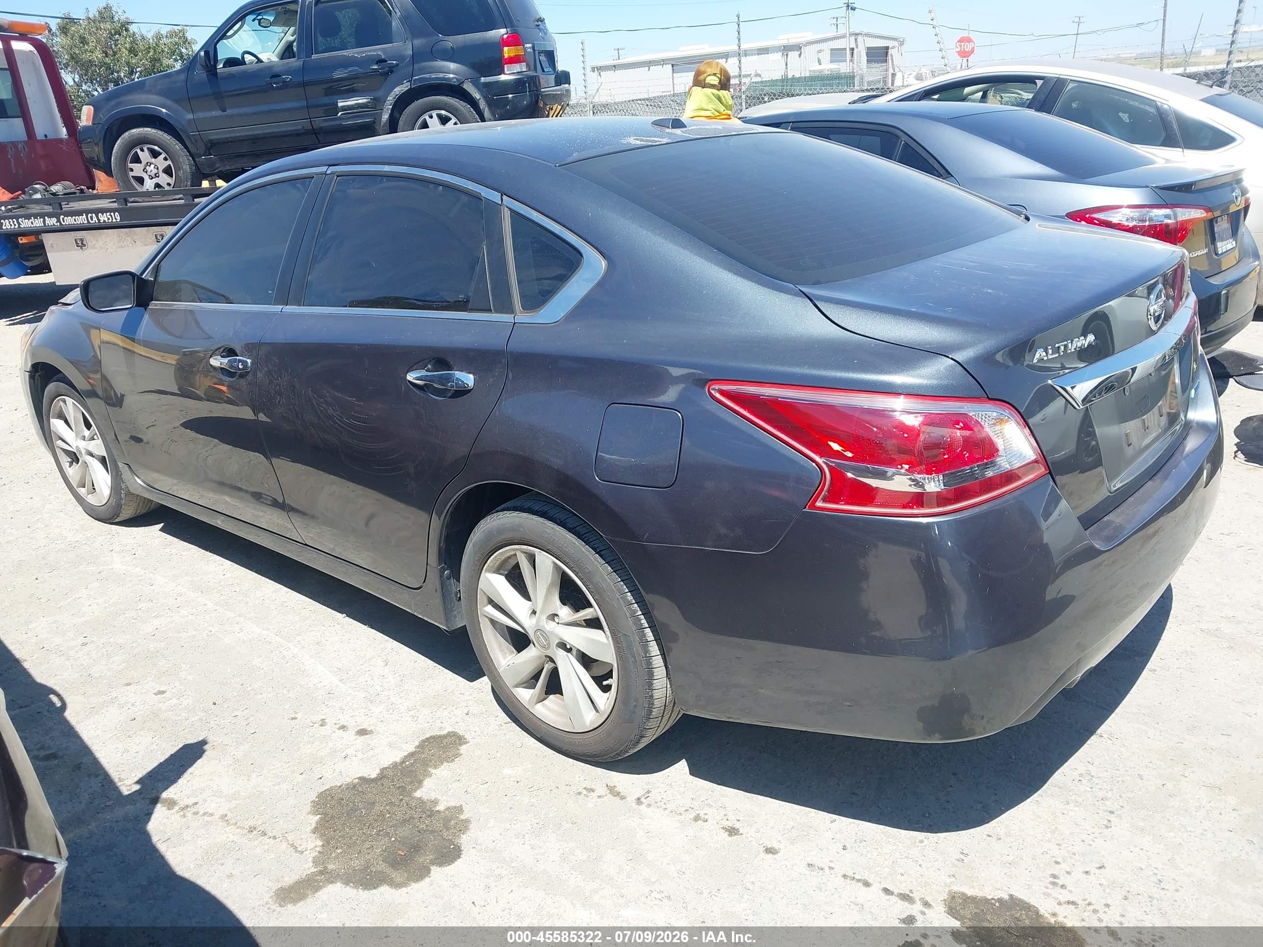 2013 Nissan Altima 2.5 Sv Серый vin: 1N4AL3AP0DN537376