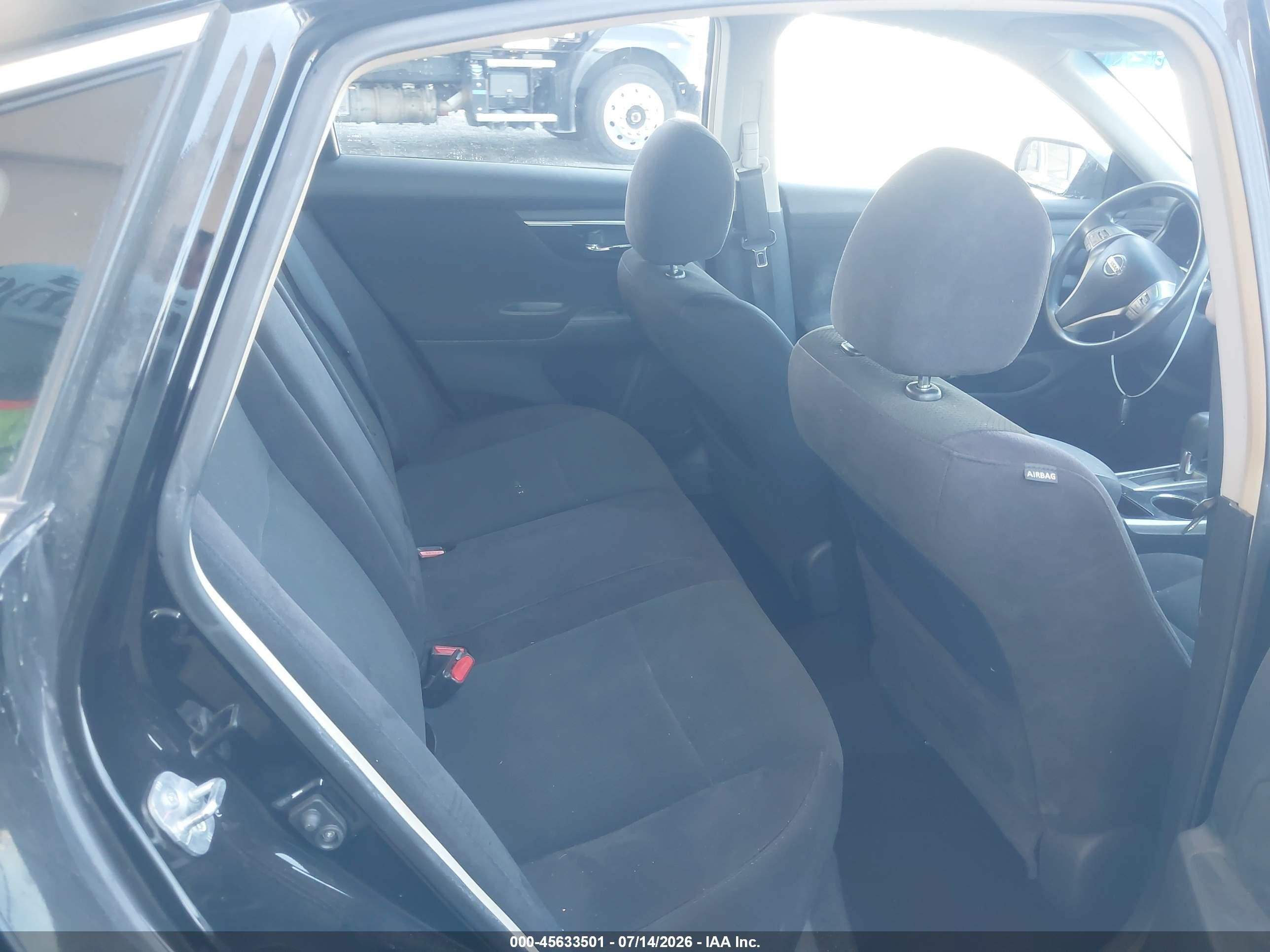 2013 Nissan Altima 2.5 S Black vin: 1N4AL3AP0DN541279