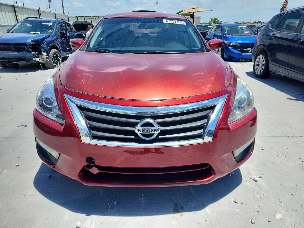 2013 Nissan Altima 2.5 Red vin: 1N4AL3AP0DN558969